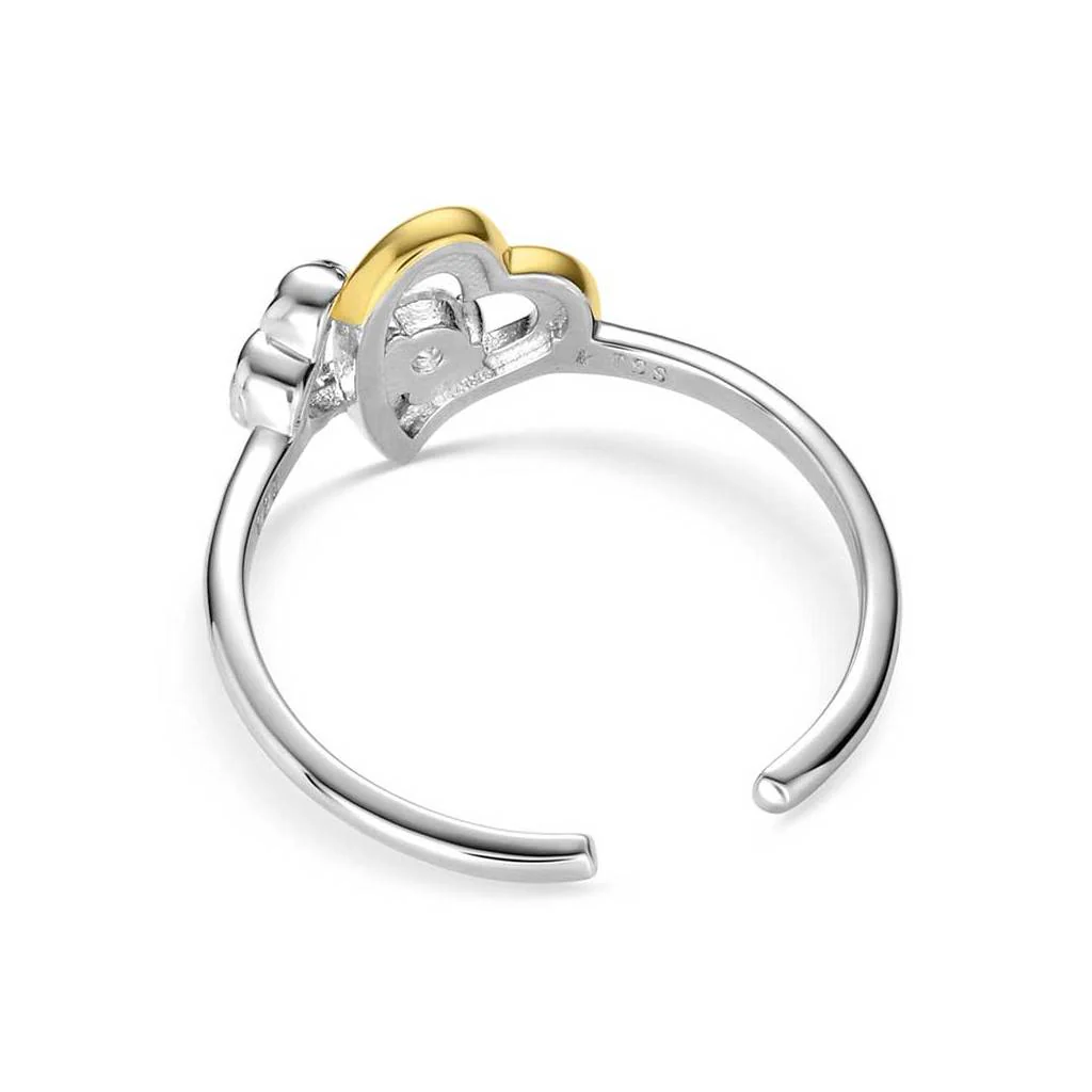 Montana Silversmiths Twin Trails Ring - Image 2