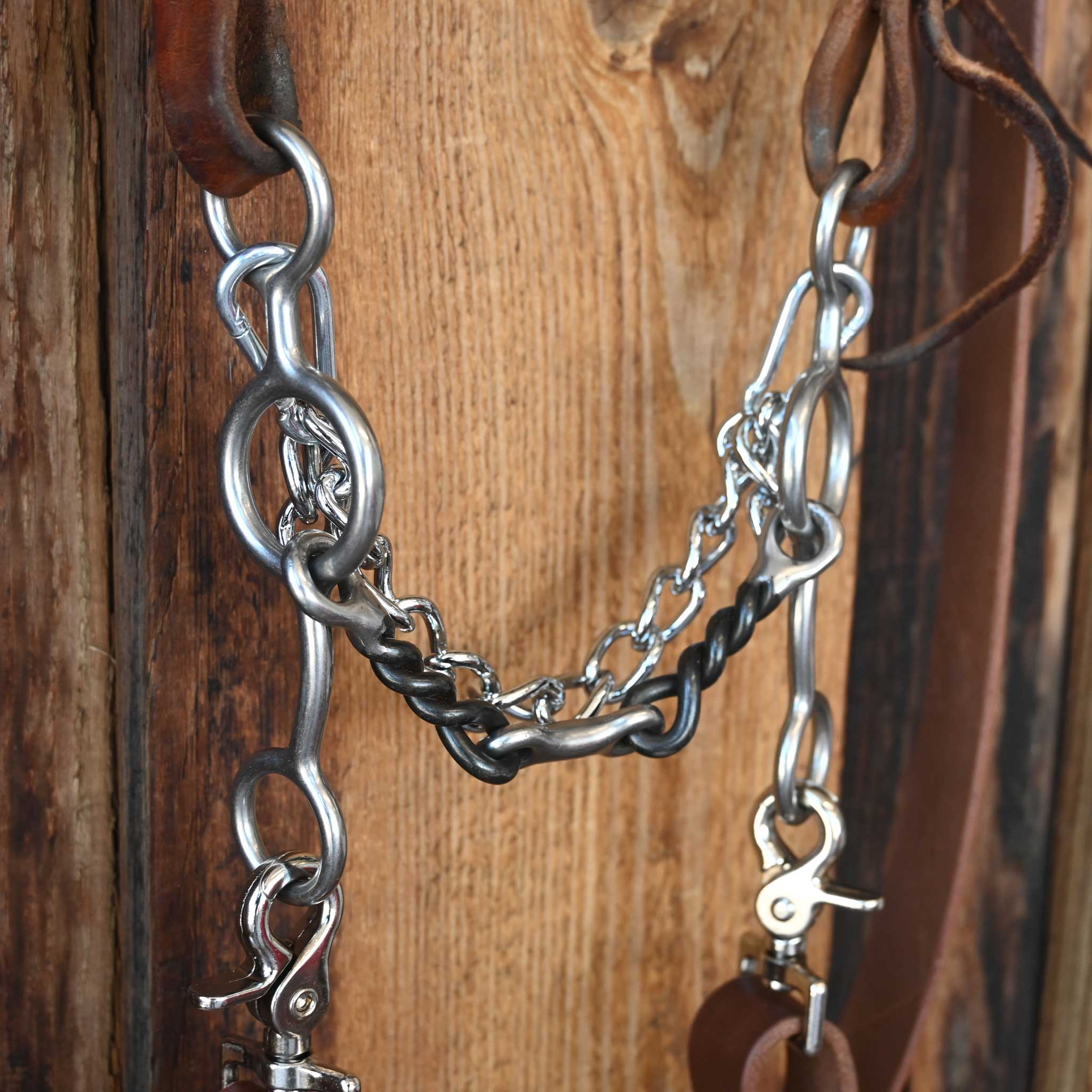 Twisted Wire Dogbone Bridle Rig w/Browband Headstall