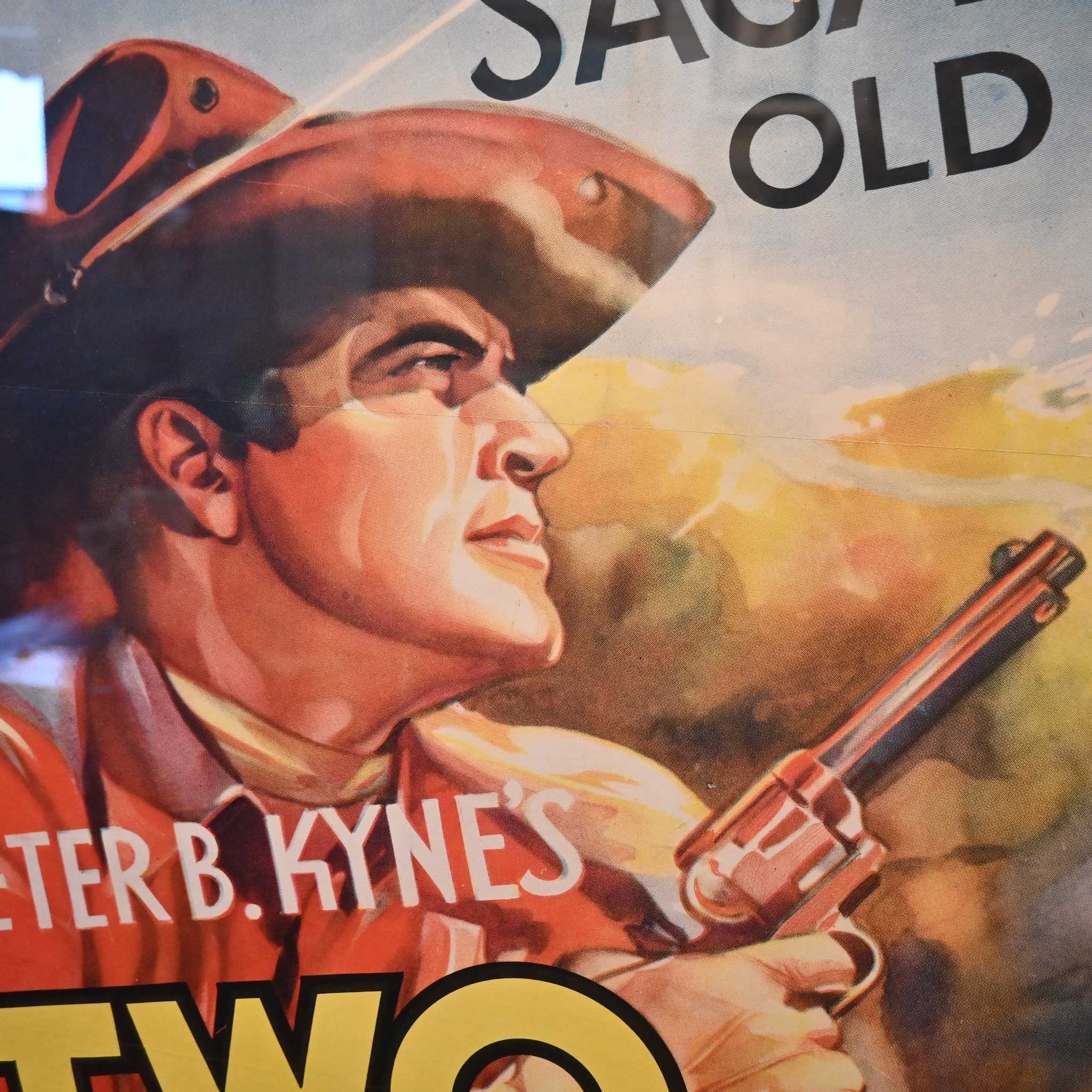 Original Two Gun Law Movie Poster Printed in the USA - Image 2