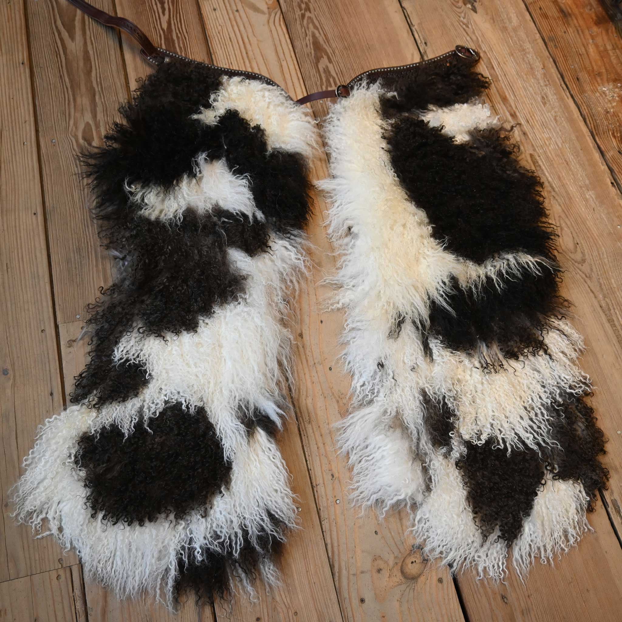 Two Tone Angora Shotgun Woolies 2125