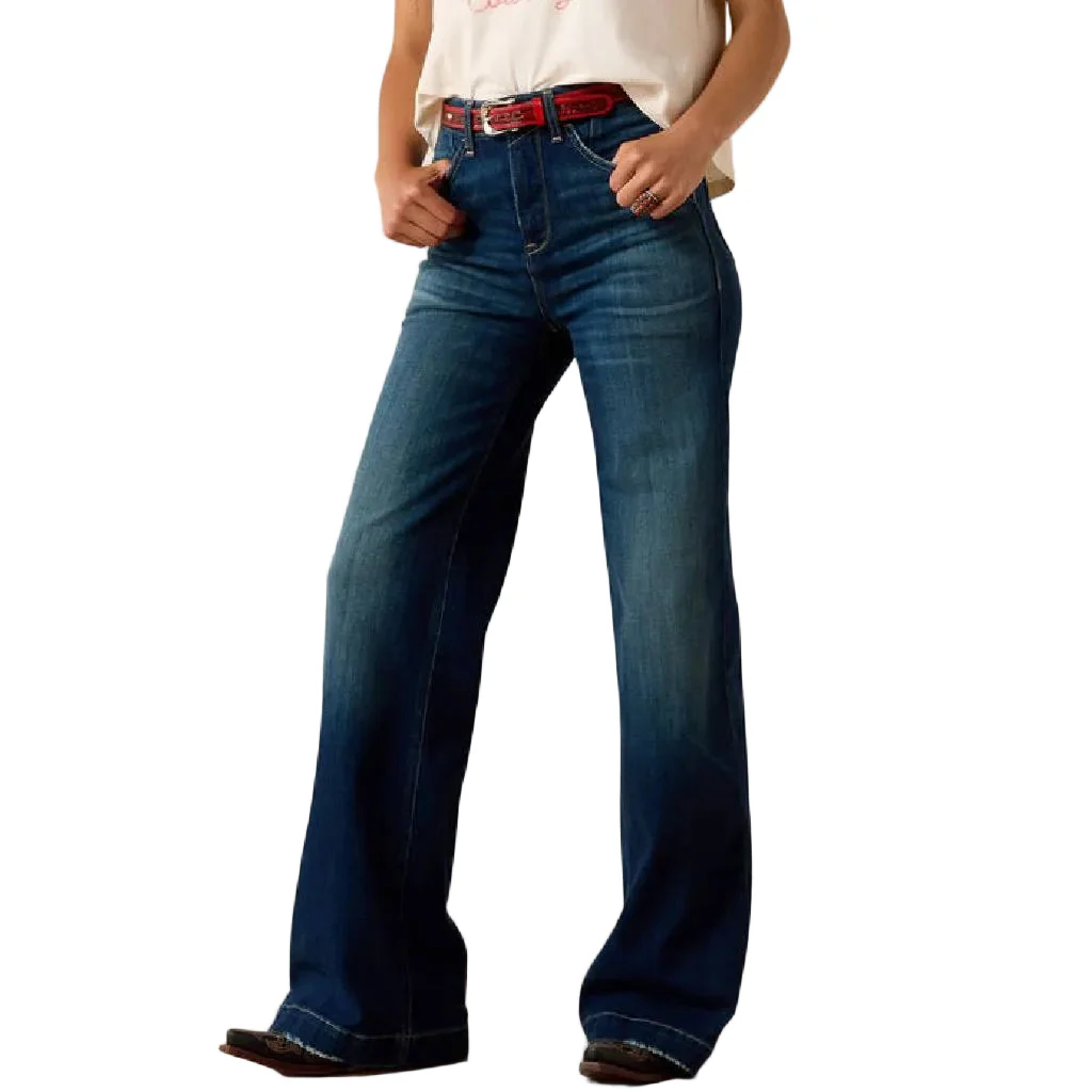 Ariat Women's Ultra High Rise Penelope Wide Leg Jean - Image 2