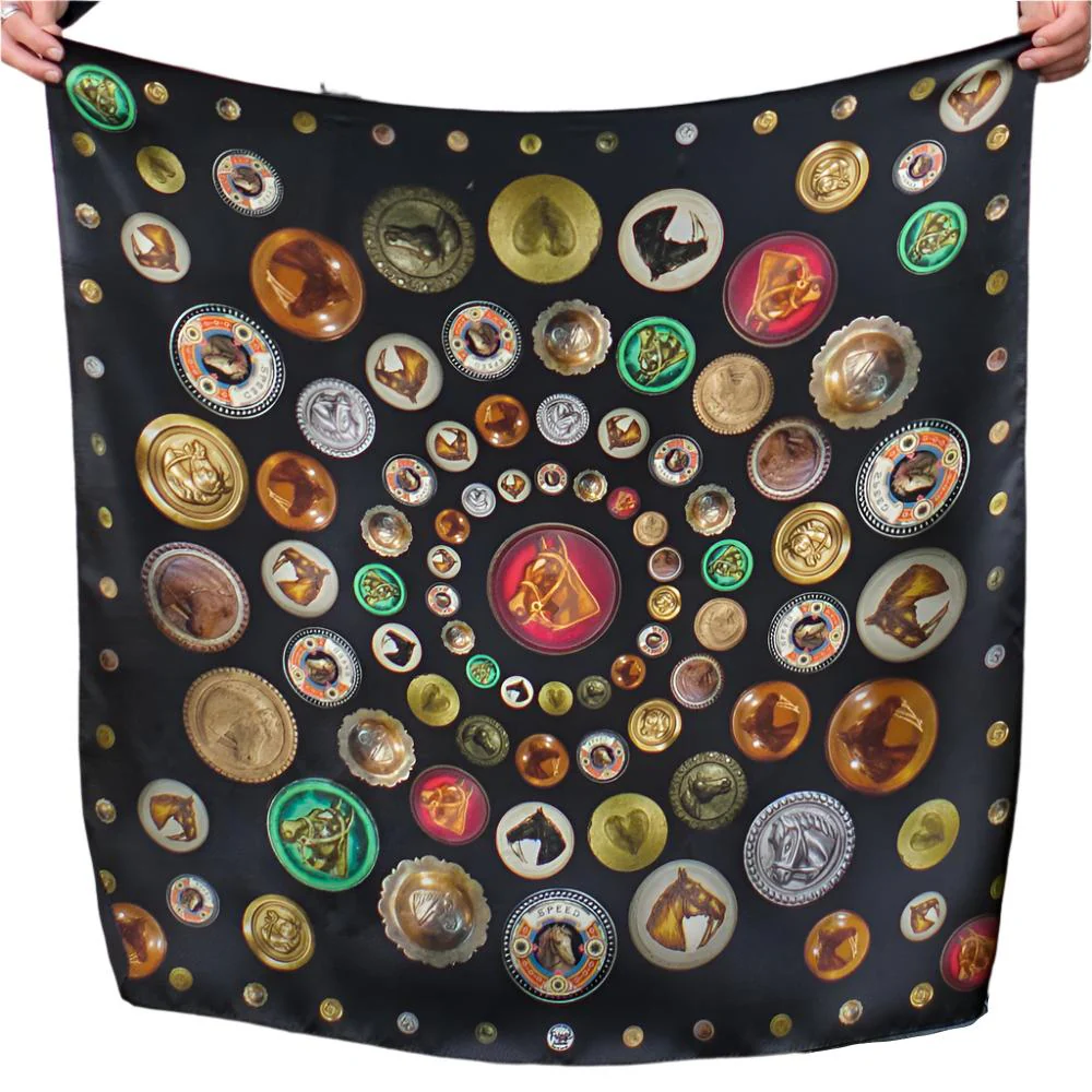 Fringe Scarves "Unbridled" Short Wild Rag