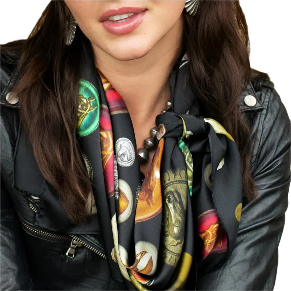 Fringe Scarves "Unbridled" Short Wild Rag - Image 2