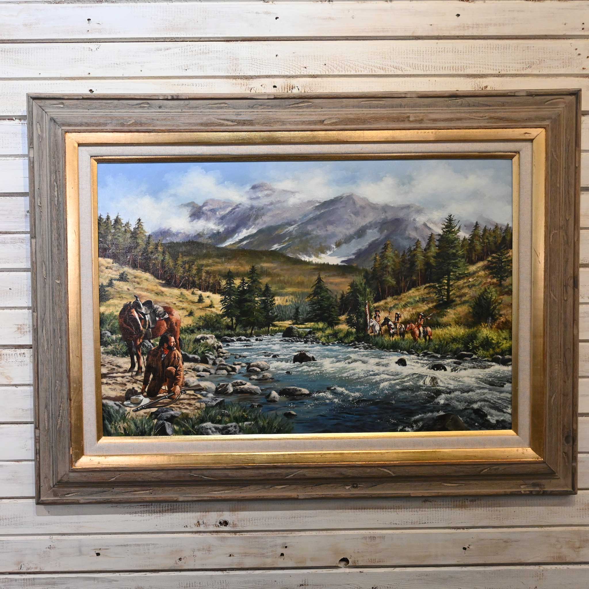 Untitled Painting by Jim Shaeffing