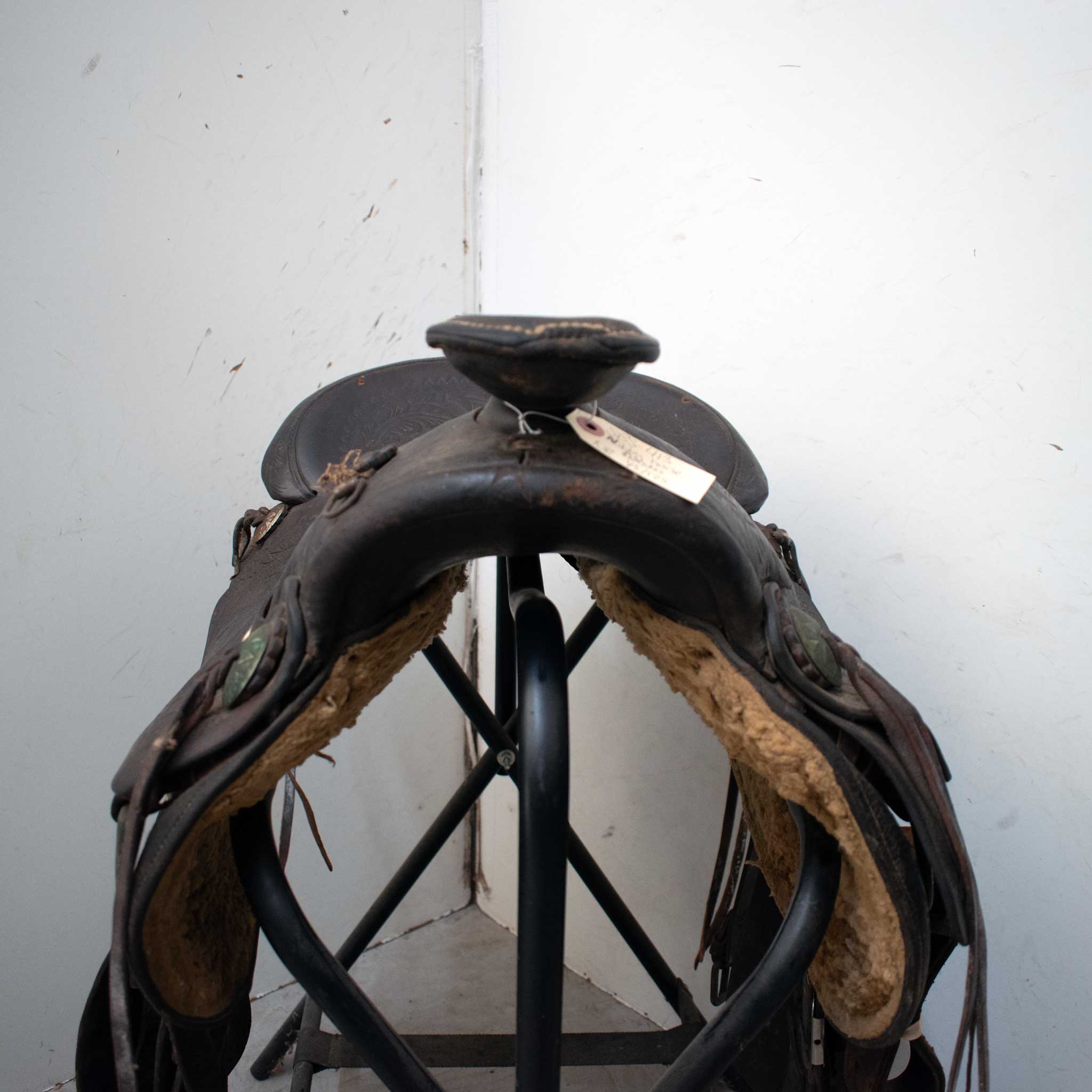 Used 16" Nobby Horse Harness Fort Worth Texas Non-Rider Decor Only Saddle - Image 8