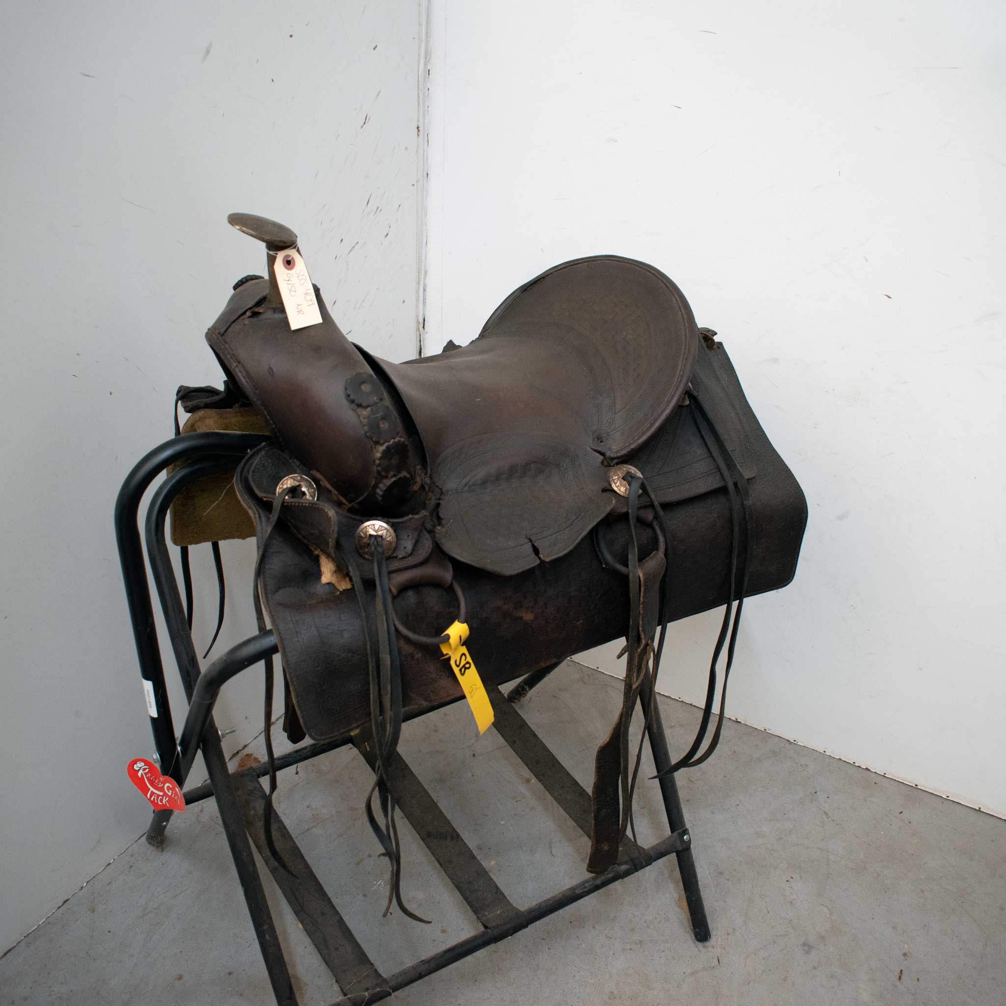 Used 15" Non-Rider Decor Only Saddle