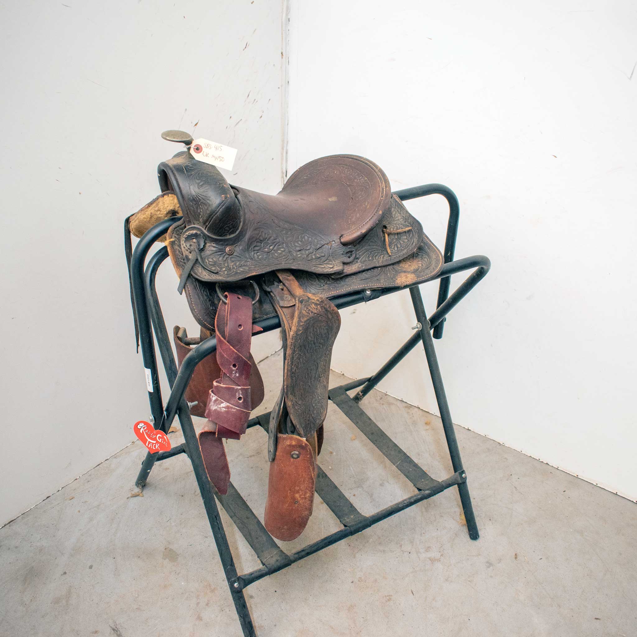 Used 11" Non-Rider Decor Only Pony Saddle