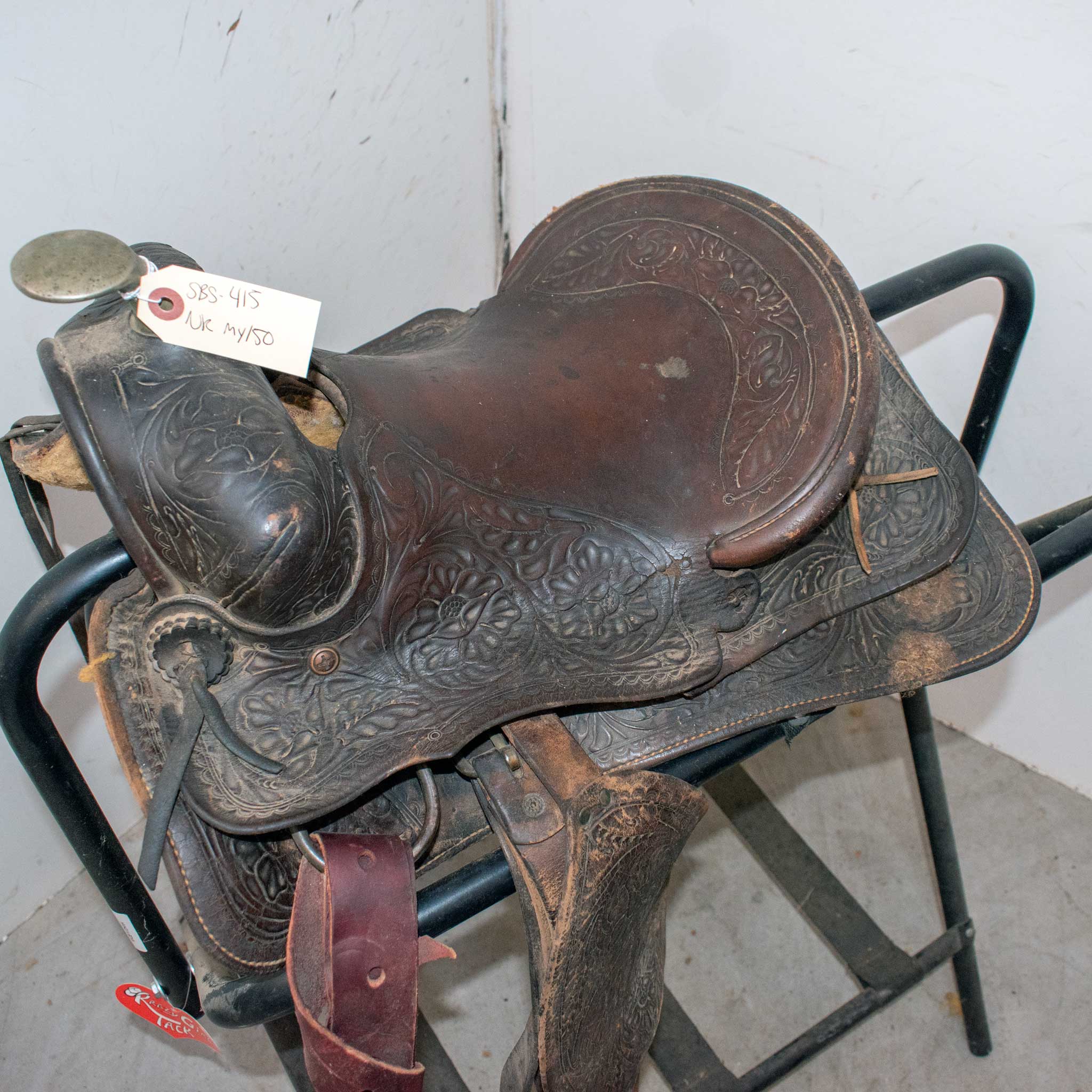 Used 11" Non-Rider Decor Only Pony Saddle - Image 2