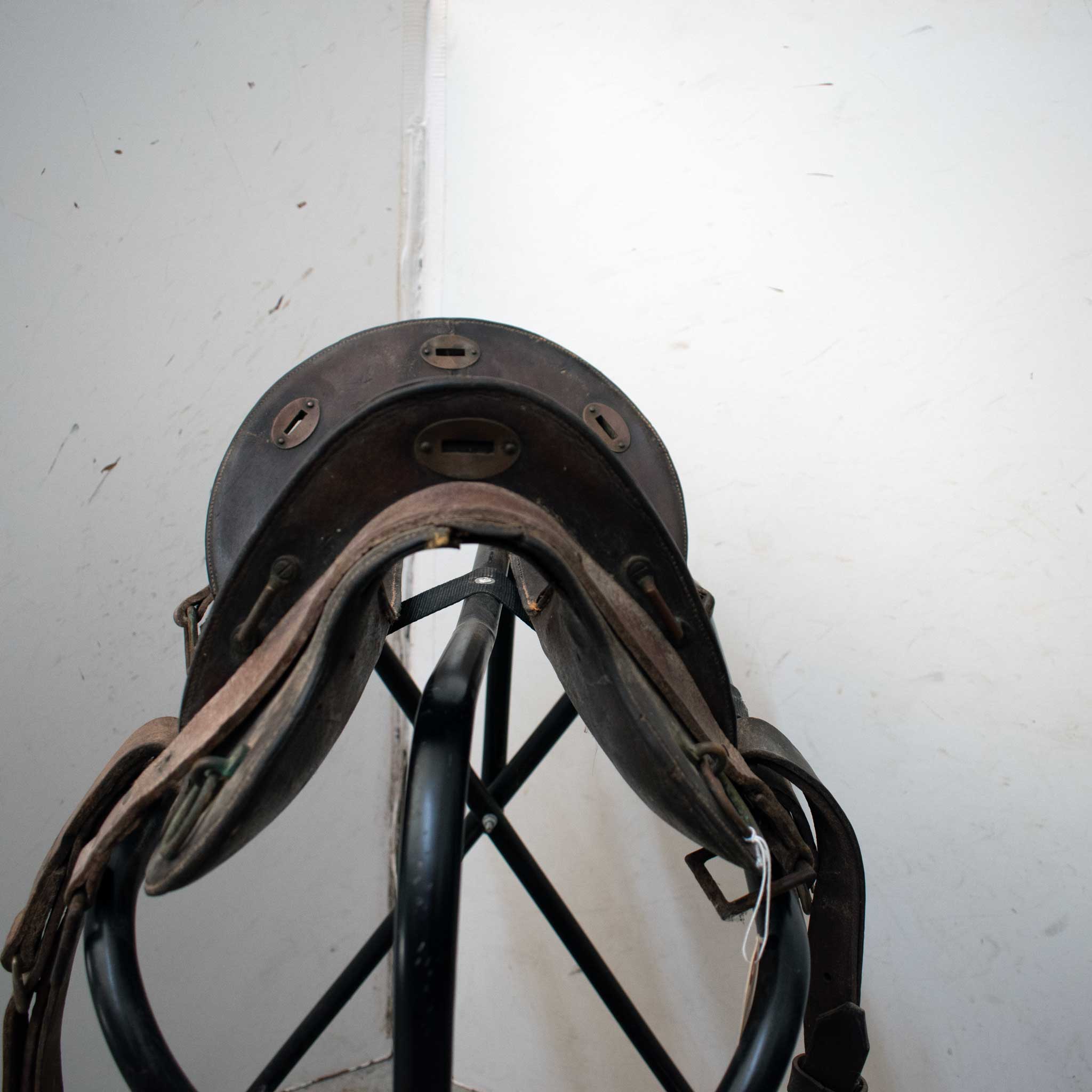 Used 12" US Army Non-Rider Decor Saddle - Image 7