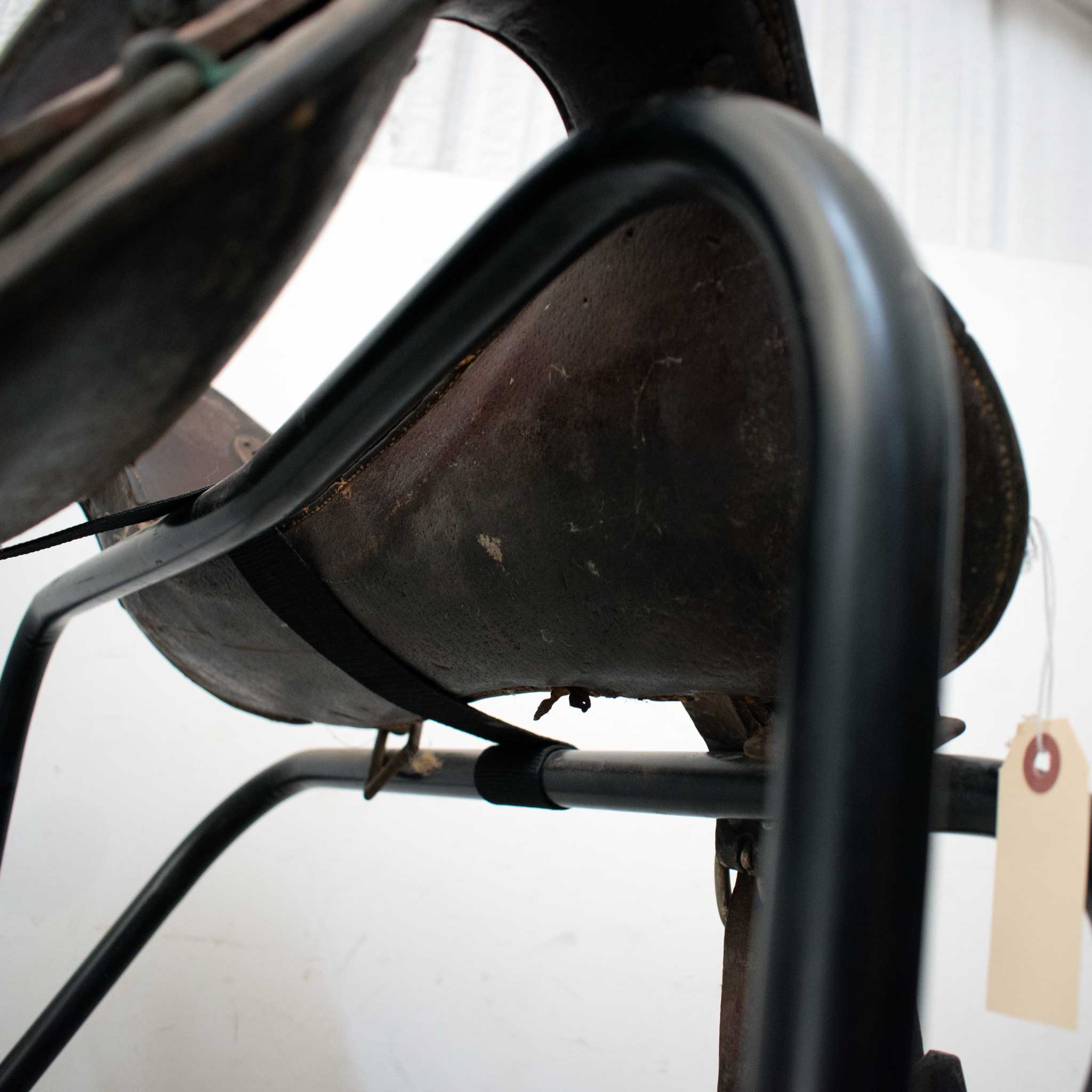Used 12" US Army Non-Rider Decor Saddle - Image 8