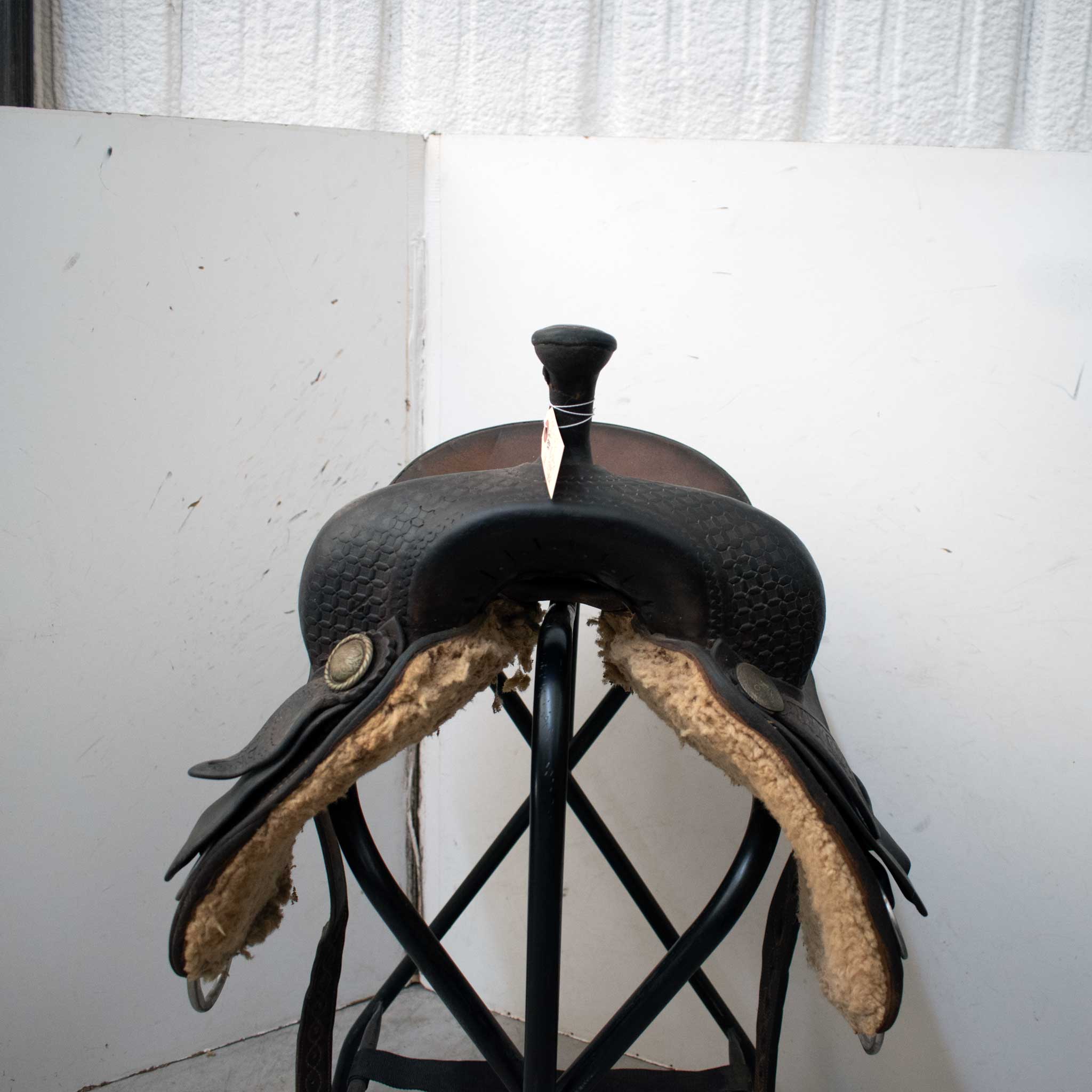 Used 17" Bob Marshall Non-Rider Saddle - Image 6