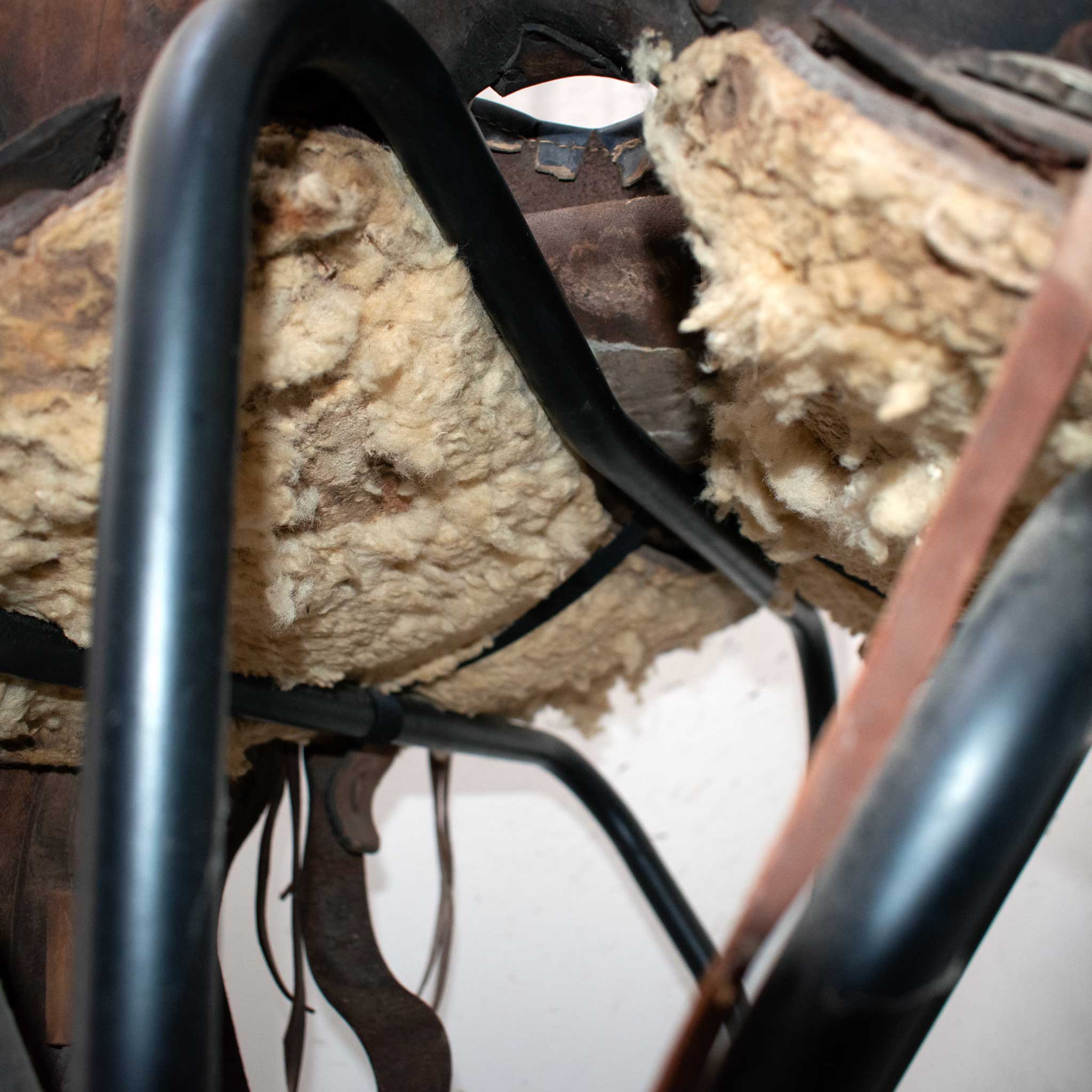 Used 16" Non-Rider Decor Only Saddle - Image 5