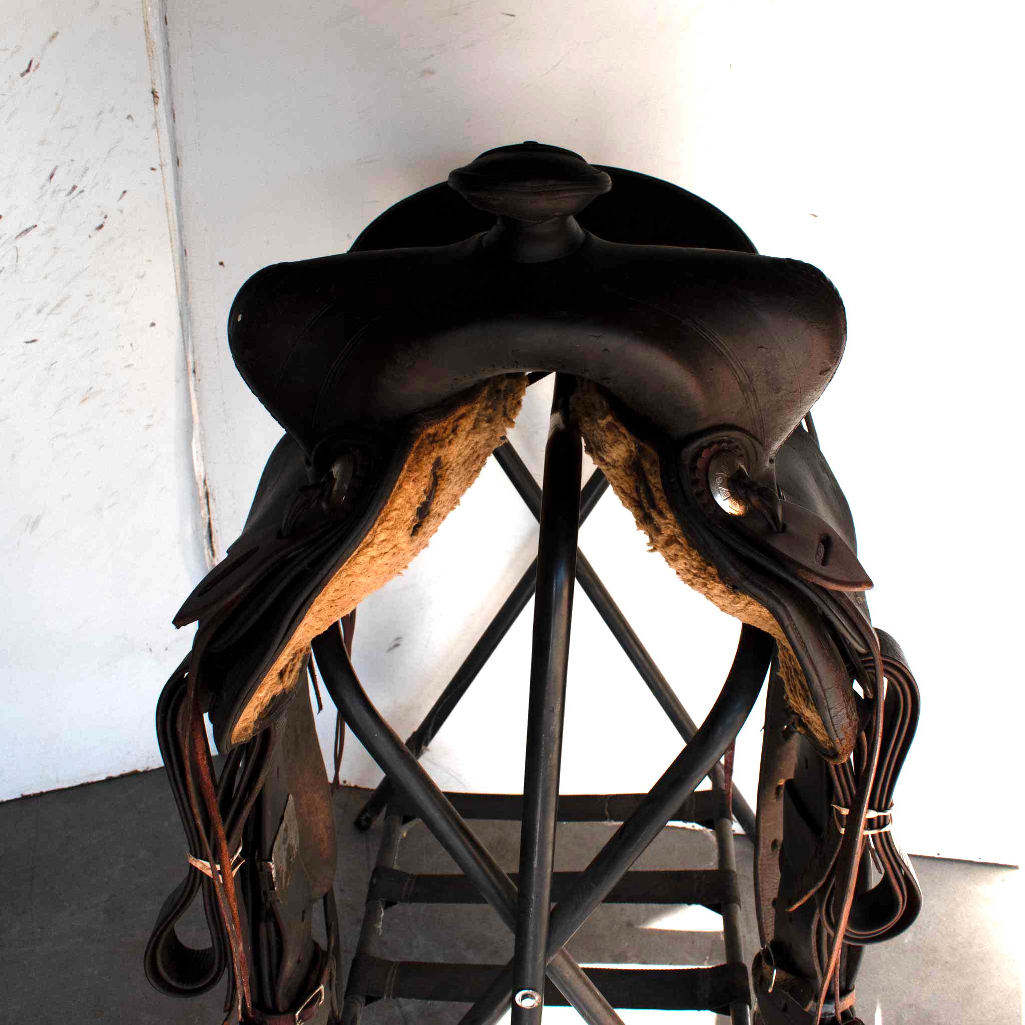 Used 13.5" Eddleman Bros Non-Rider Saddle - Image 14