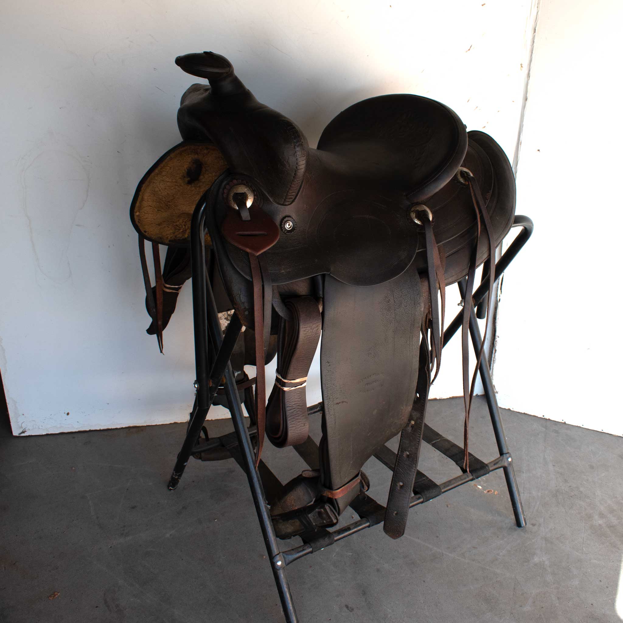 Used 13.5" Eddleman Bros Non-Rider Saddle - Image 3