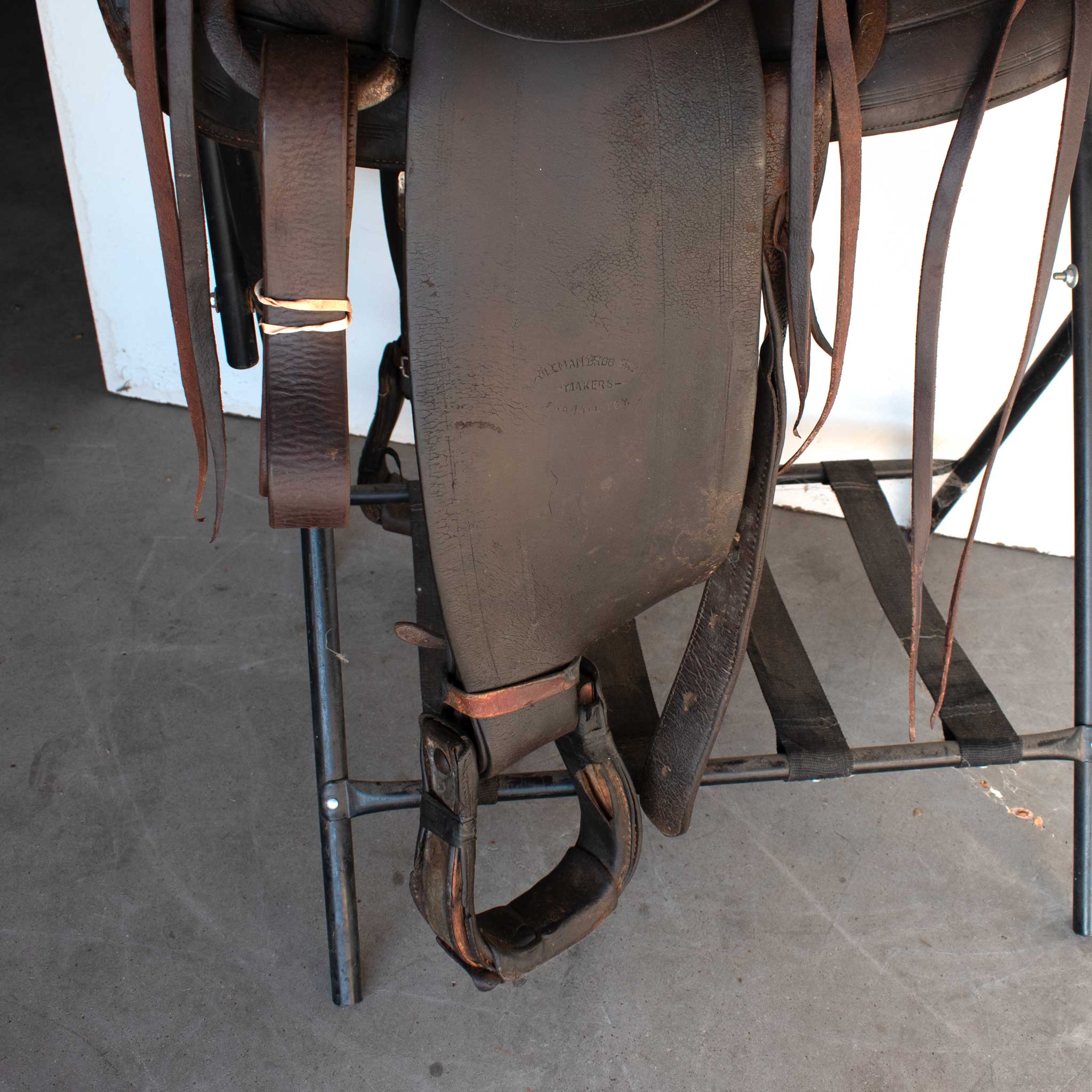 Used 13.5" Eddleman Bros Non-Rider Saddle - Image 6
