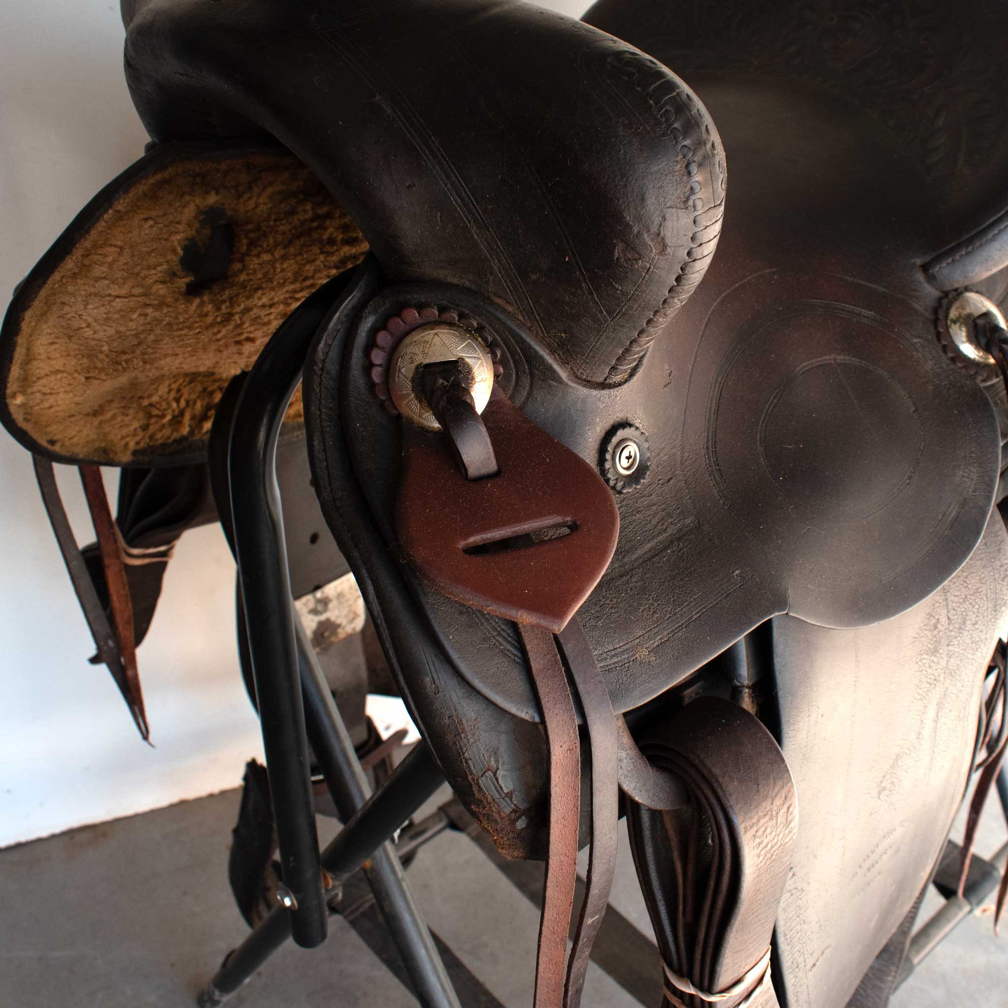 Used 13.5" Eddleman Bros Non-Rider Saddle - Image 8
