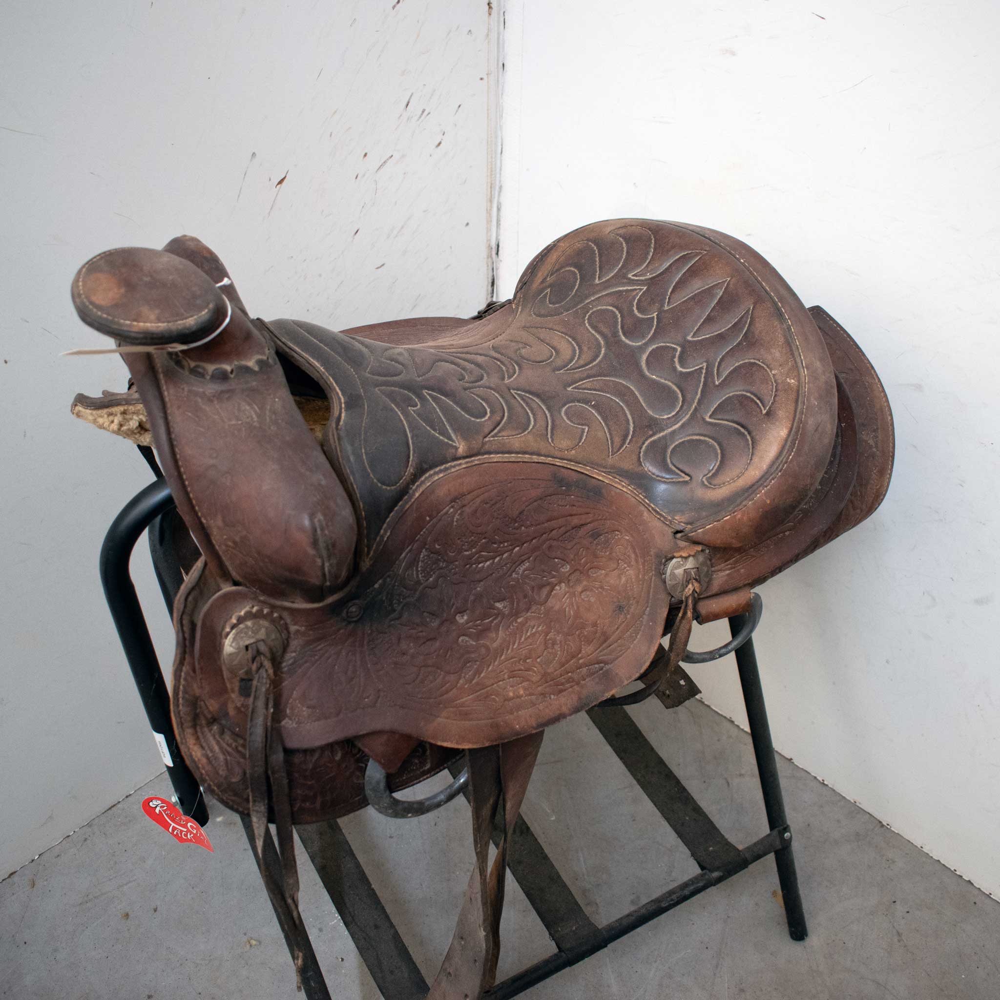 Used 15" Non-Rider Decor Only Saddle
