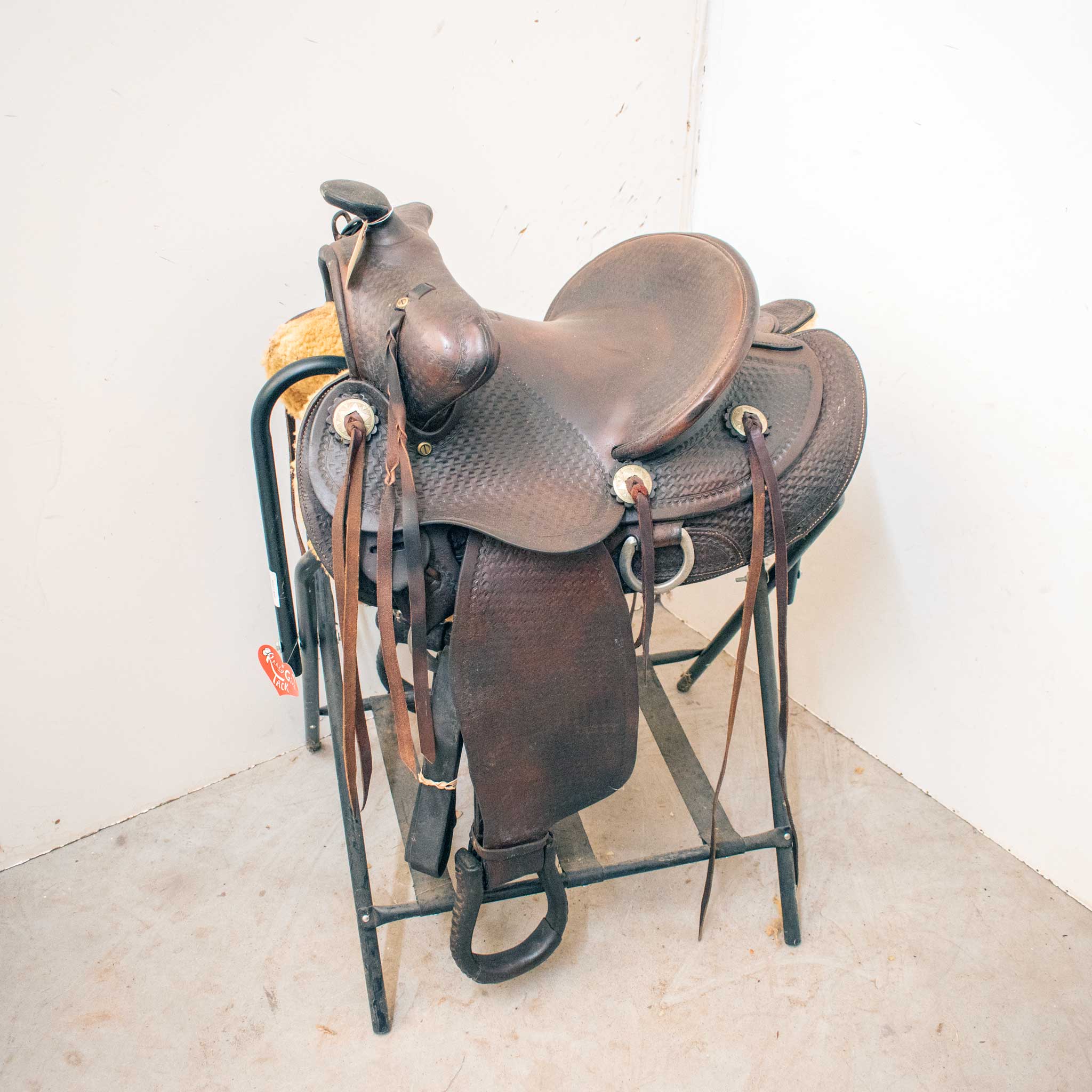 Used 12" Miller Rider Saddle - Image 2