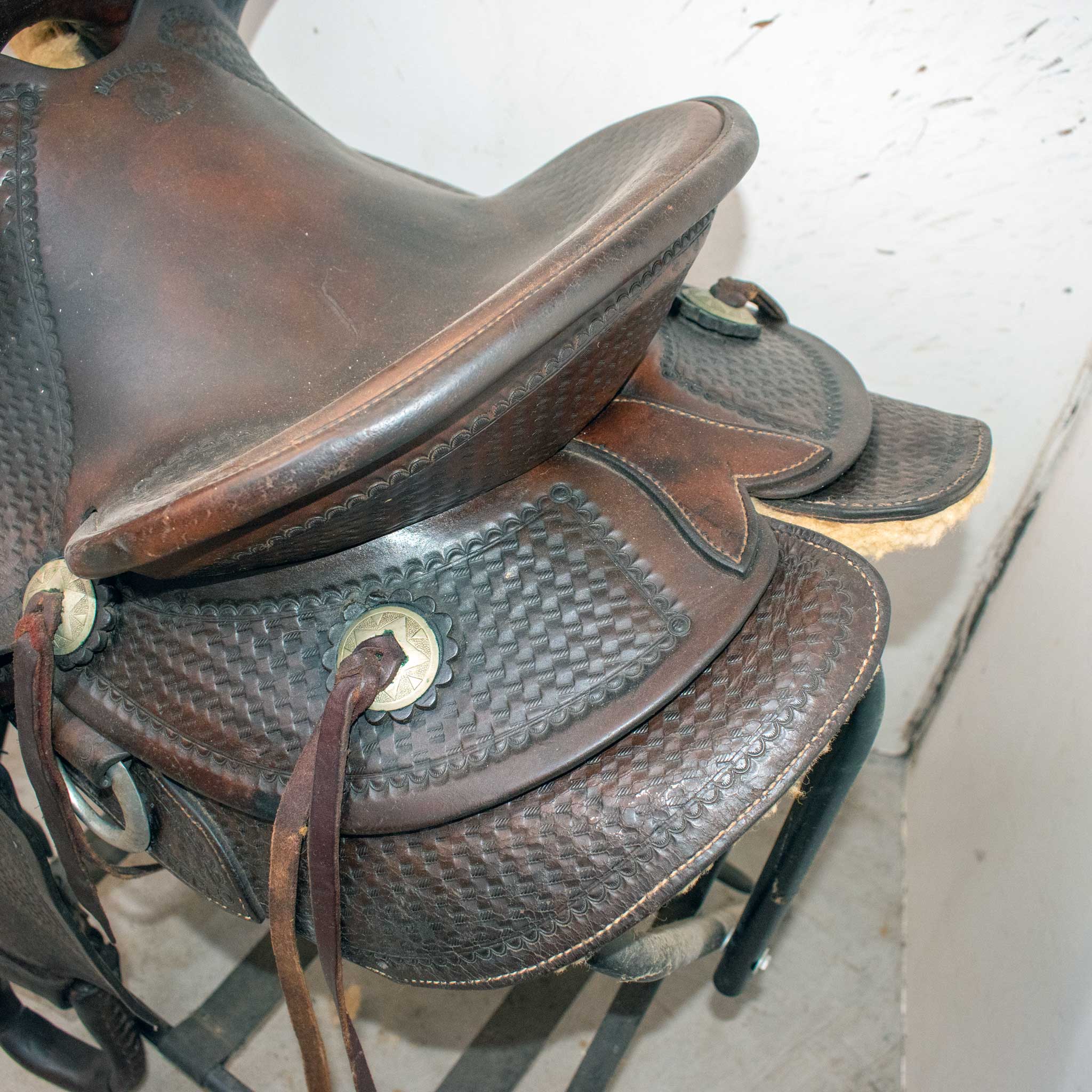 Used 12" Miller Rider Saddle - Image 4