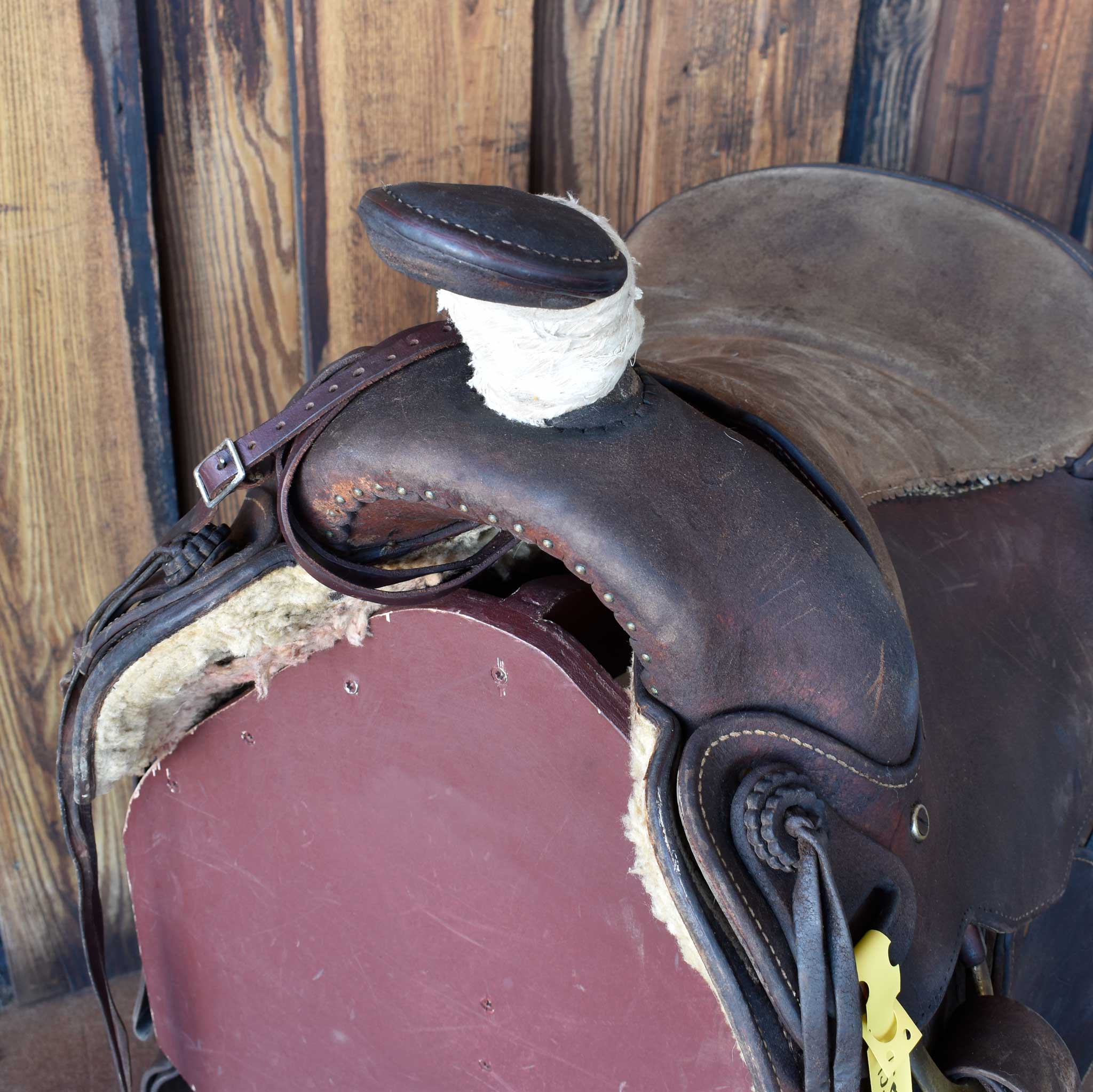 Used 15.5" Hissell Non-Rider Saddle - Image 6