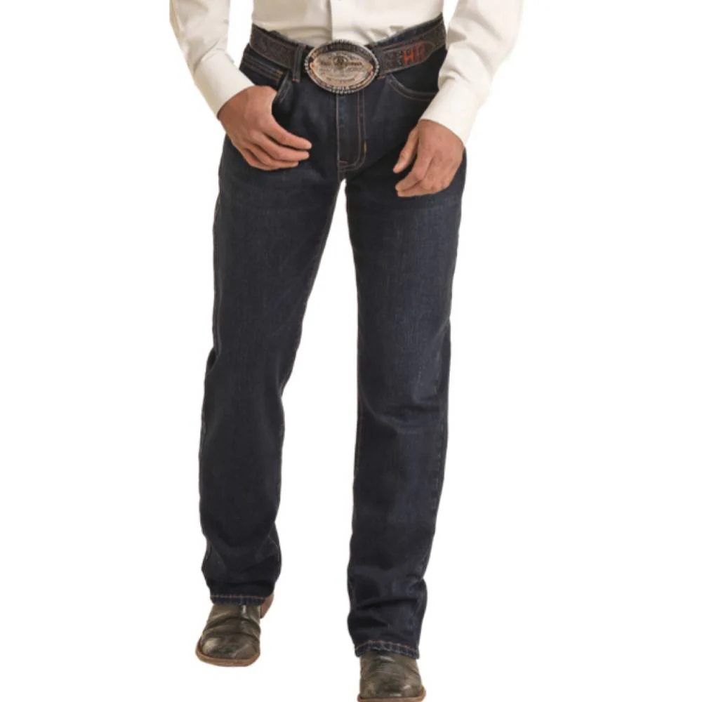 Rock & Roll Denim Men's V46 Rope Stitch Stackable Bootcut Jean - FINAL SALE - Image 2