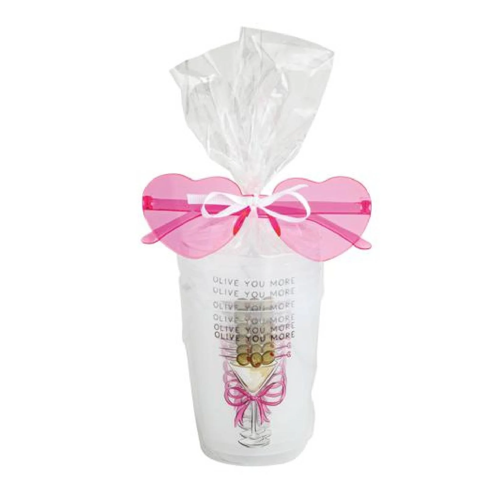 Mud Pie Olive You More Valentine Party Cup Set - FINAL SALE