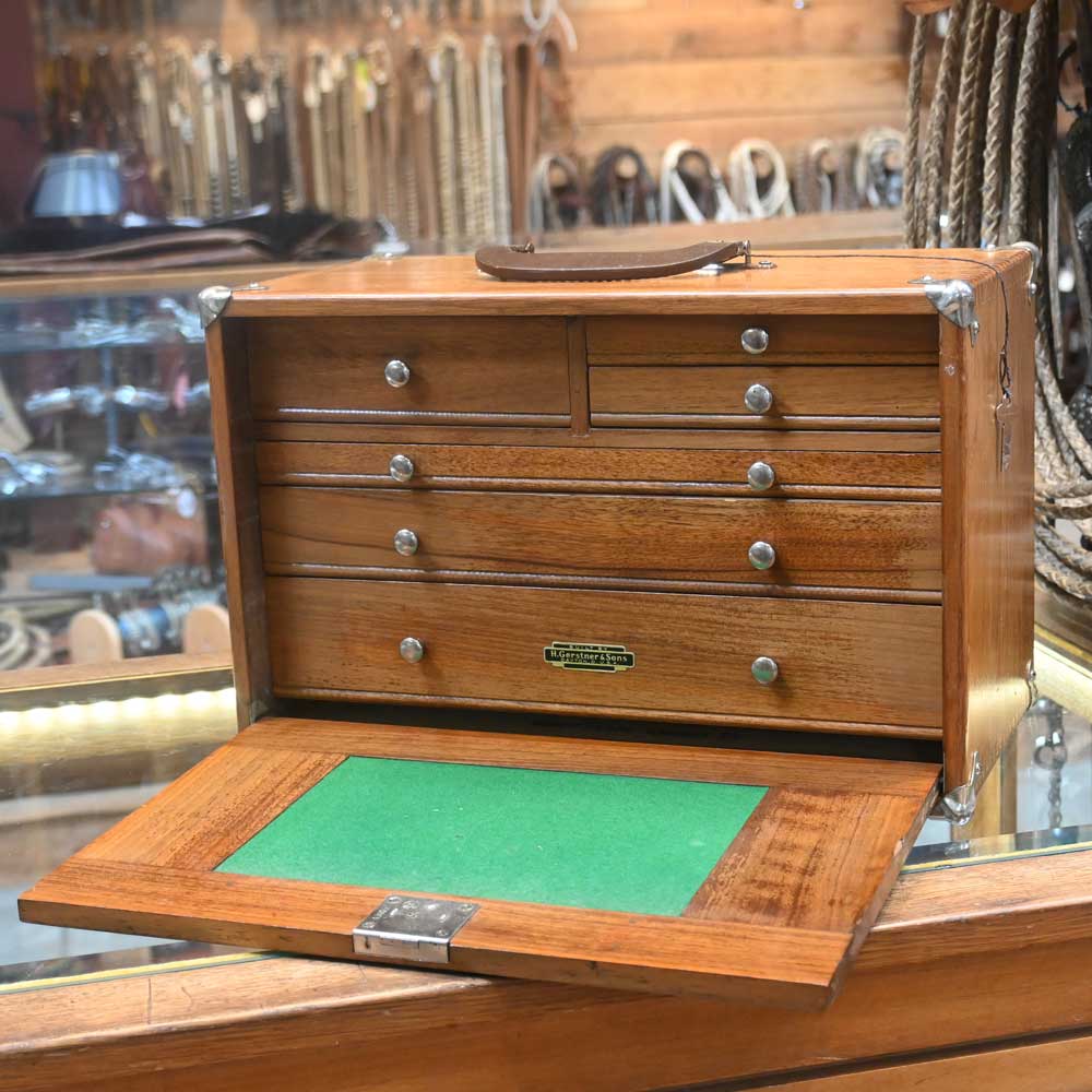 Vintage Gerster & Son's 1960's Machinist Chest with Key