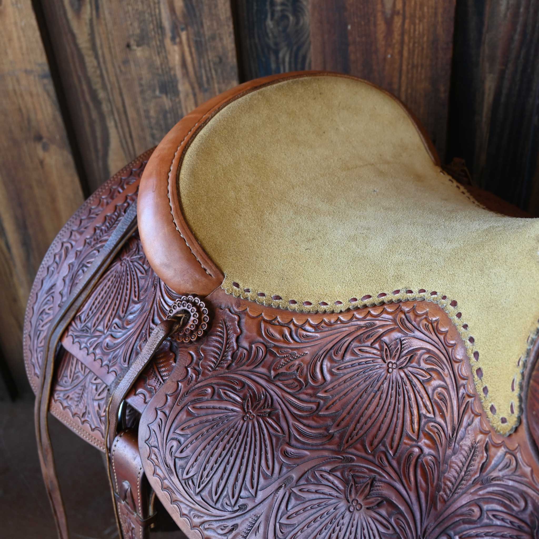 Vintage Bob Marrs Saddle - Image 3