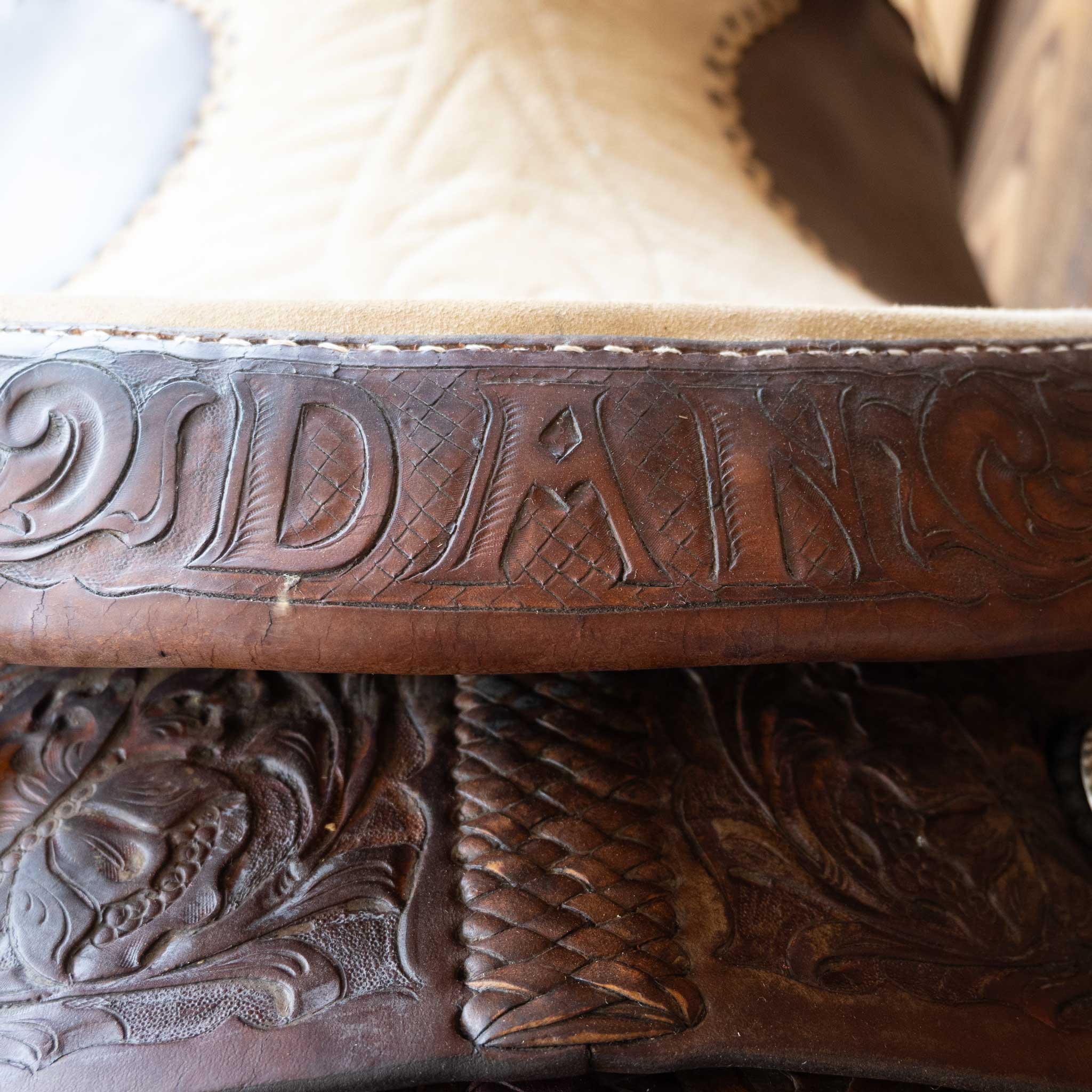 Vintage Bob Marrs Saddle - Image 6