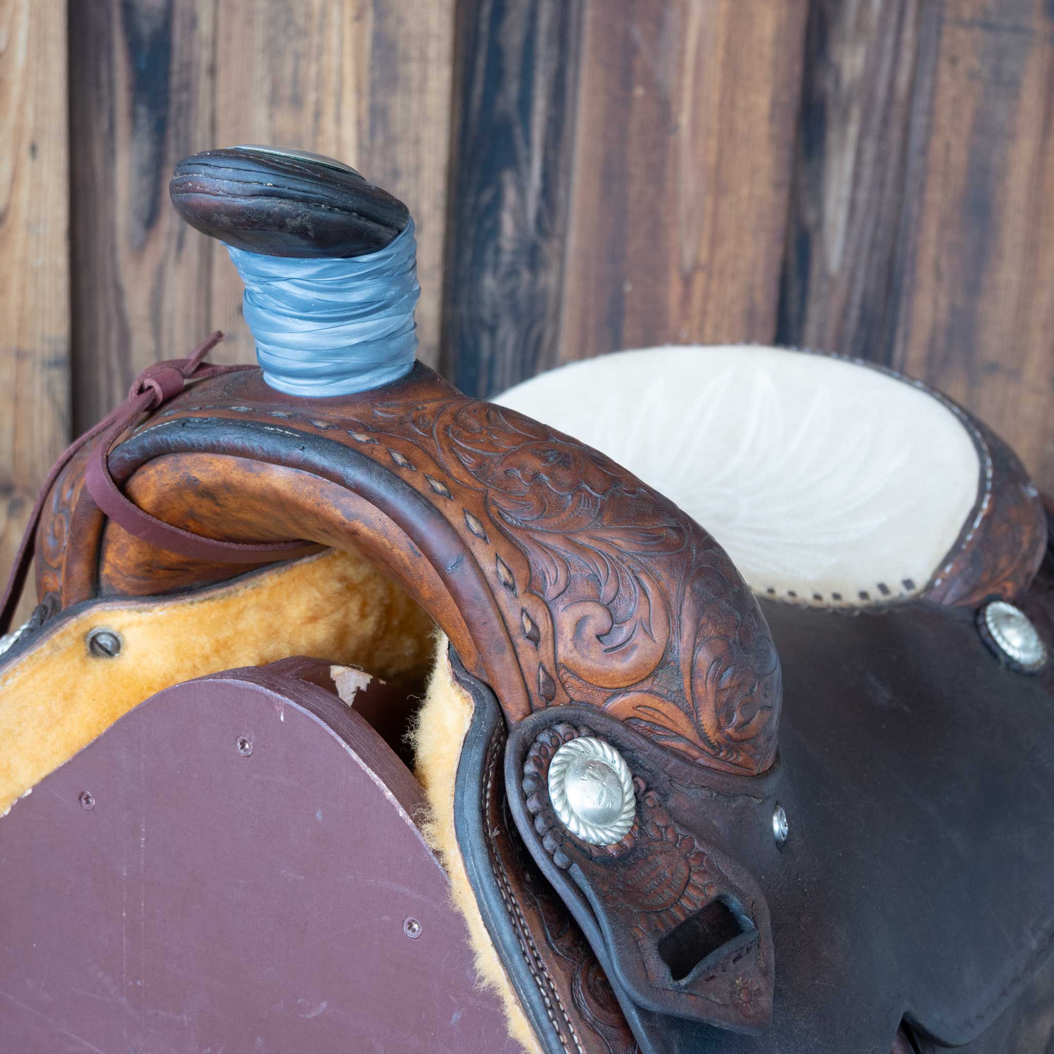 Vintage Bob Marrs Saddle - Image 7