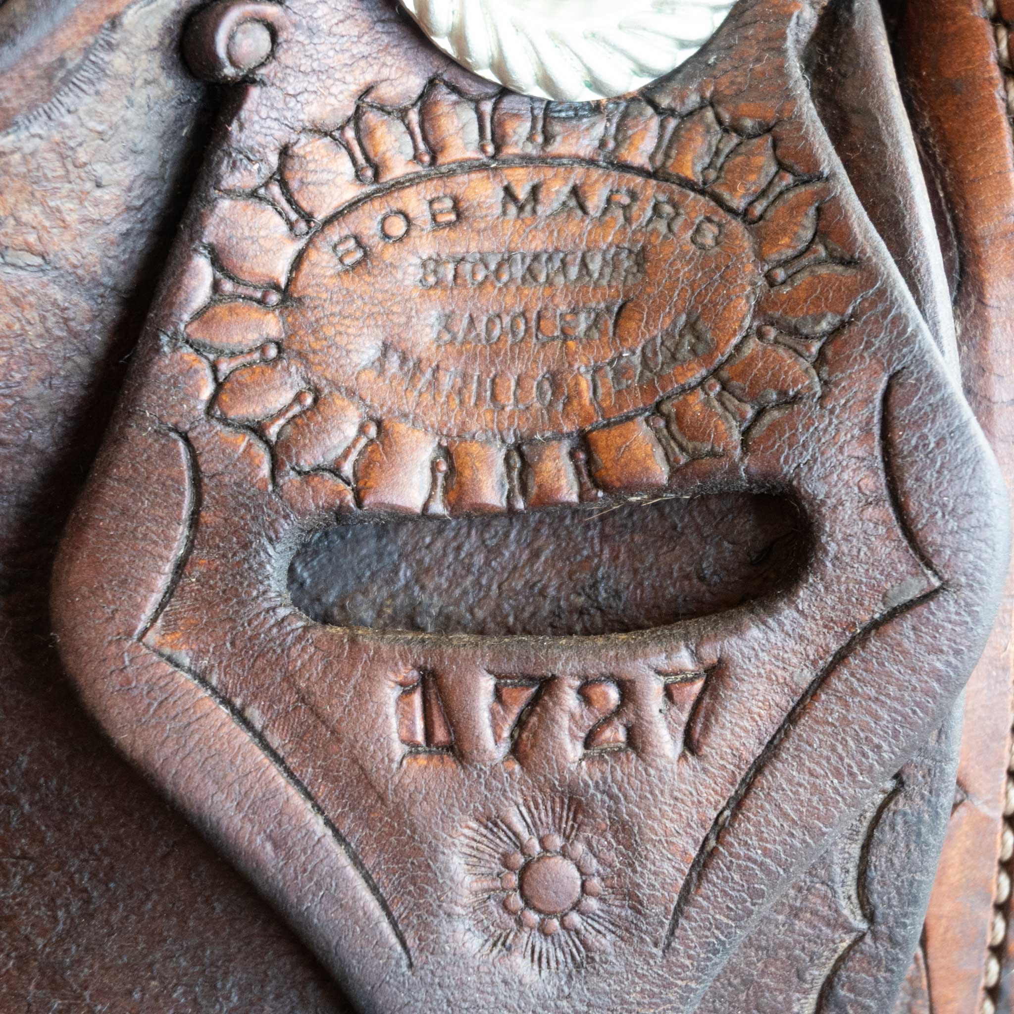 Vintage Bob Marrs Saddle - Image 8