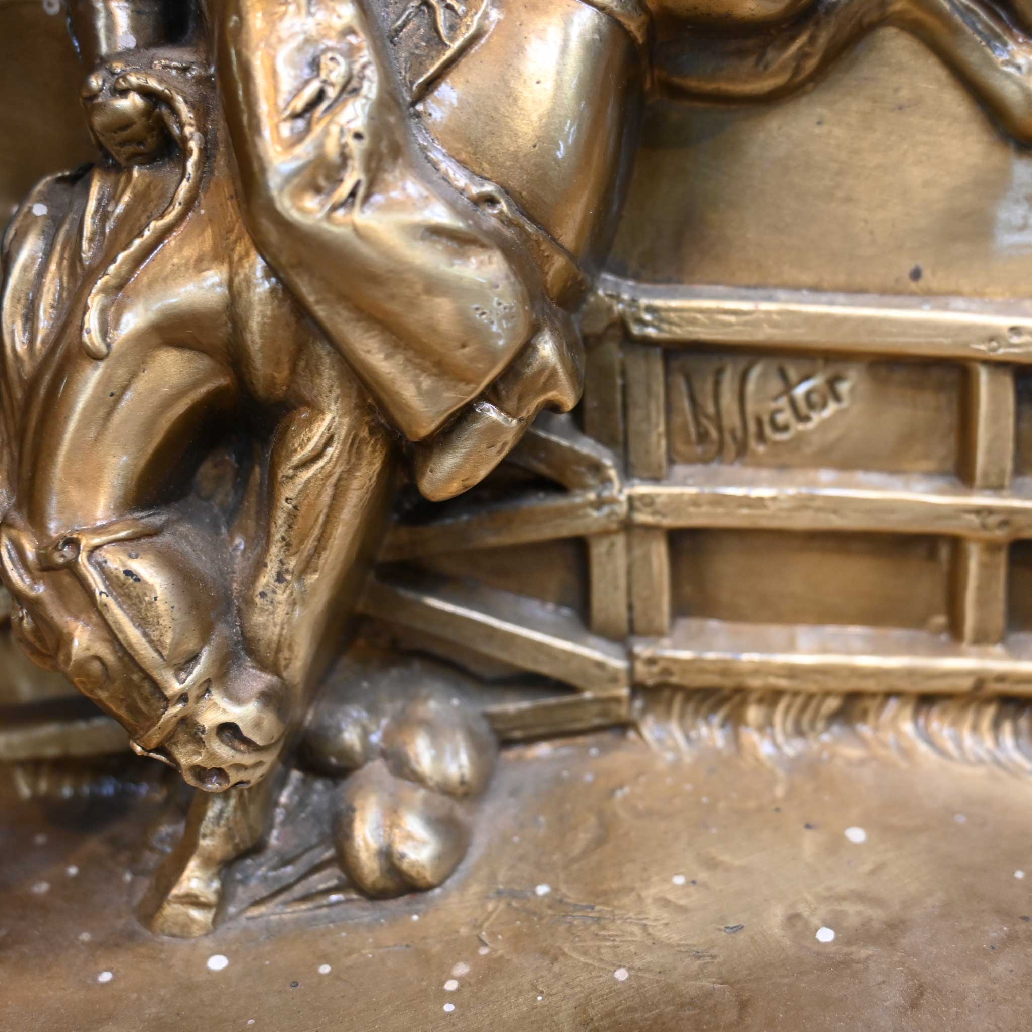 Vintage Buckin' Horse Bookends - Image 4