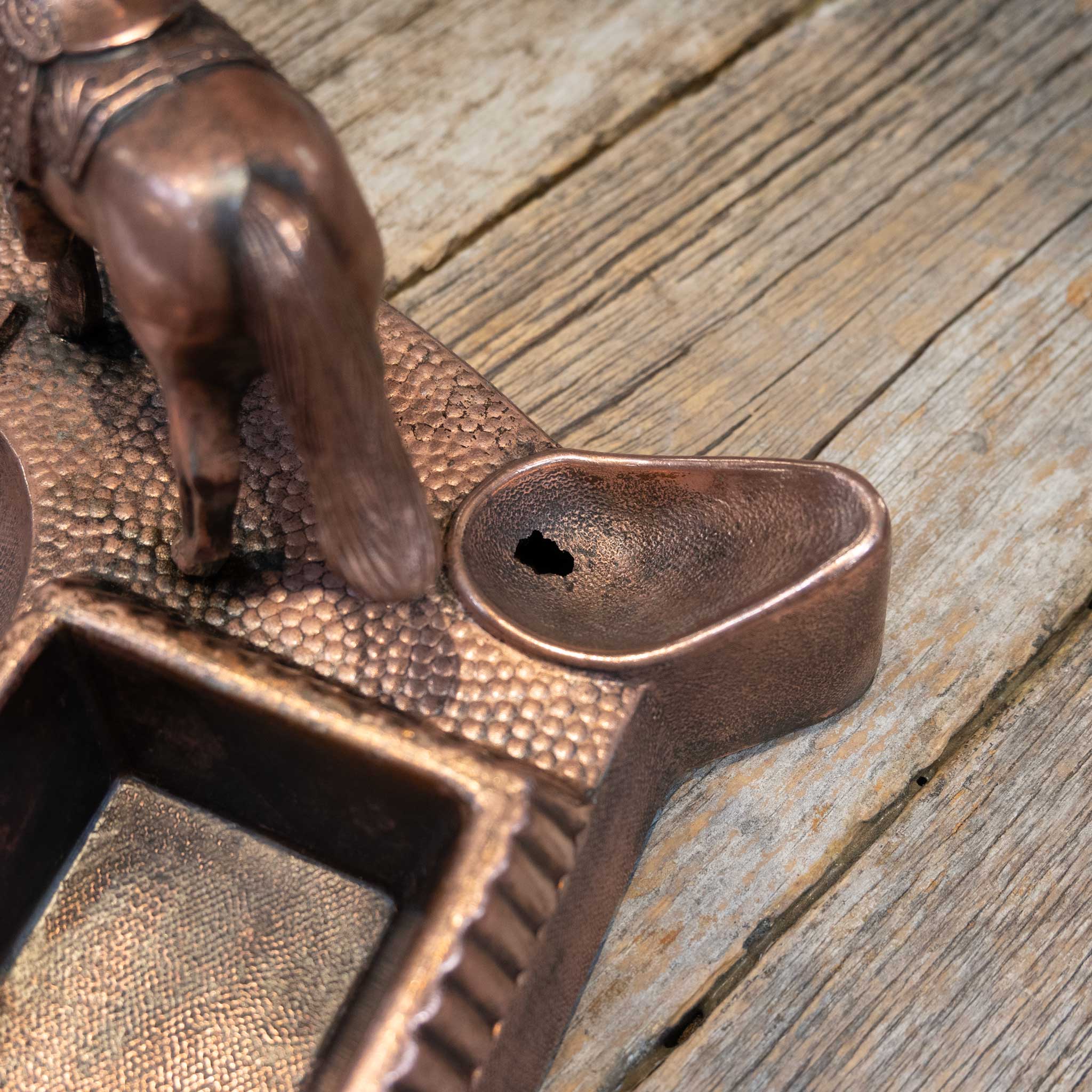 1950's Catch All Ashtray Pipe Holder & Key Holder - Image 3