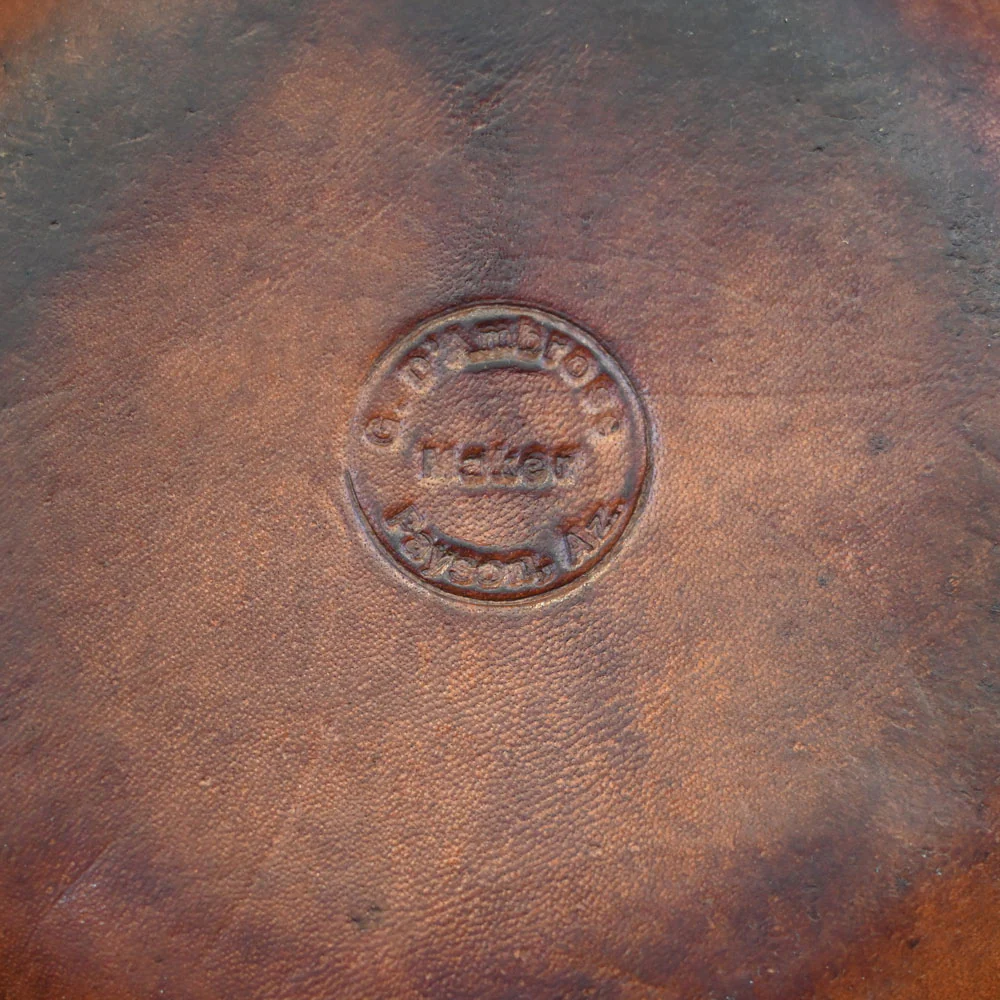 D'Ambrose Vintage Leather Tooled Canteen - Image 2