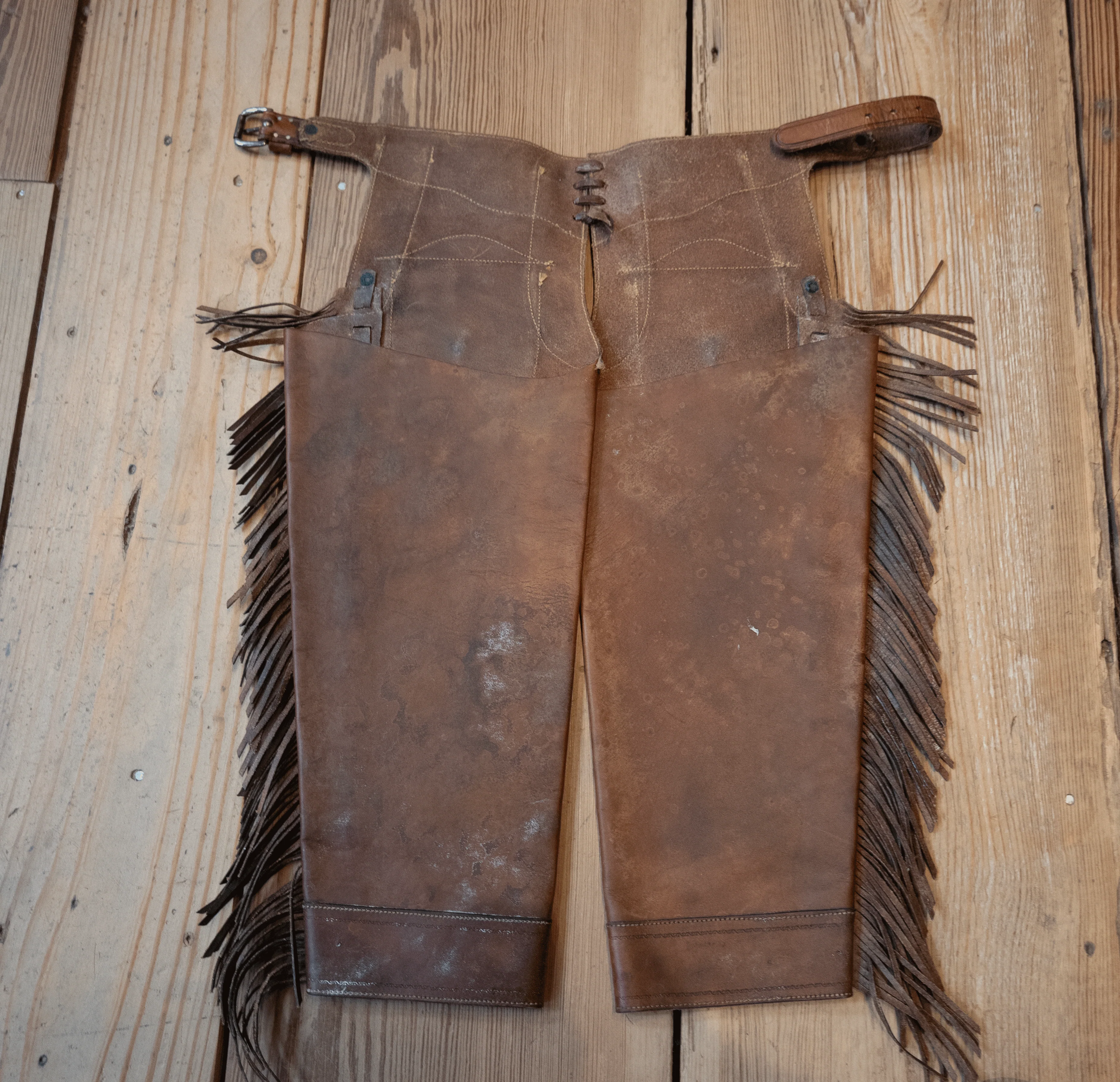 Vintage Double H Ranch Chaps - Image 3