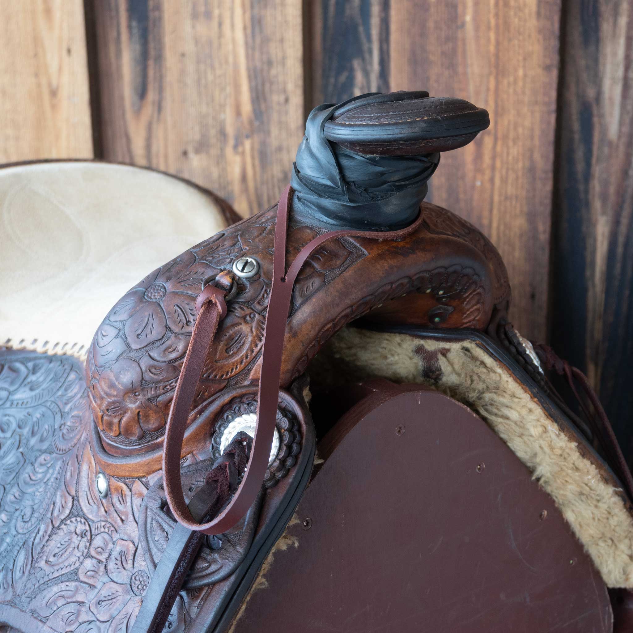 Vintage Ed Chapman Saddle - Image 2
