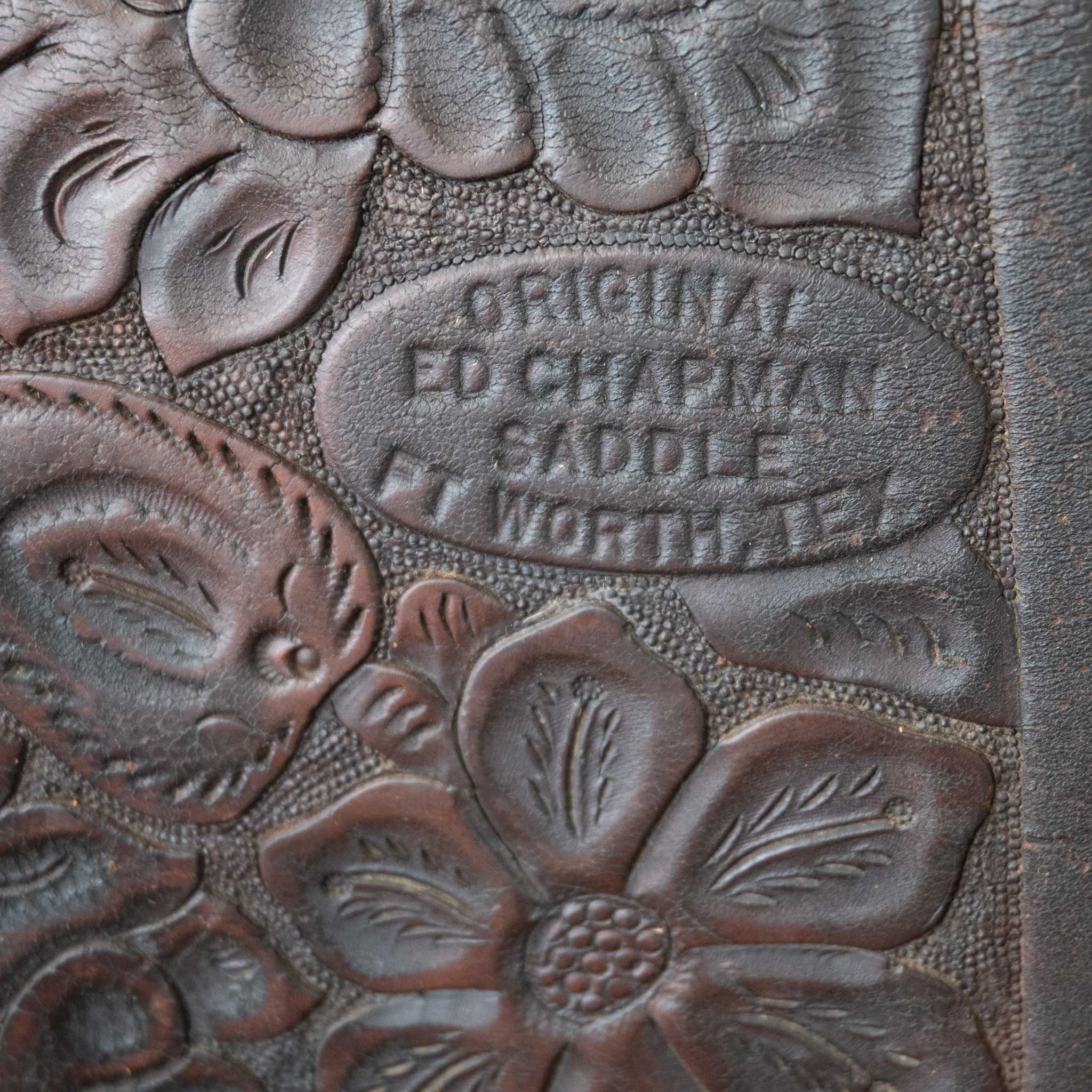 Vintage Ed Chapman Saddle - Image 6