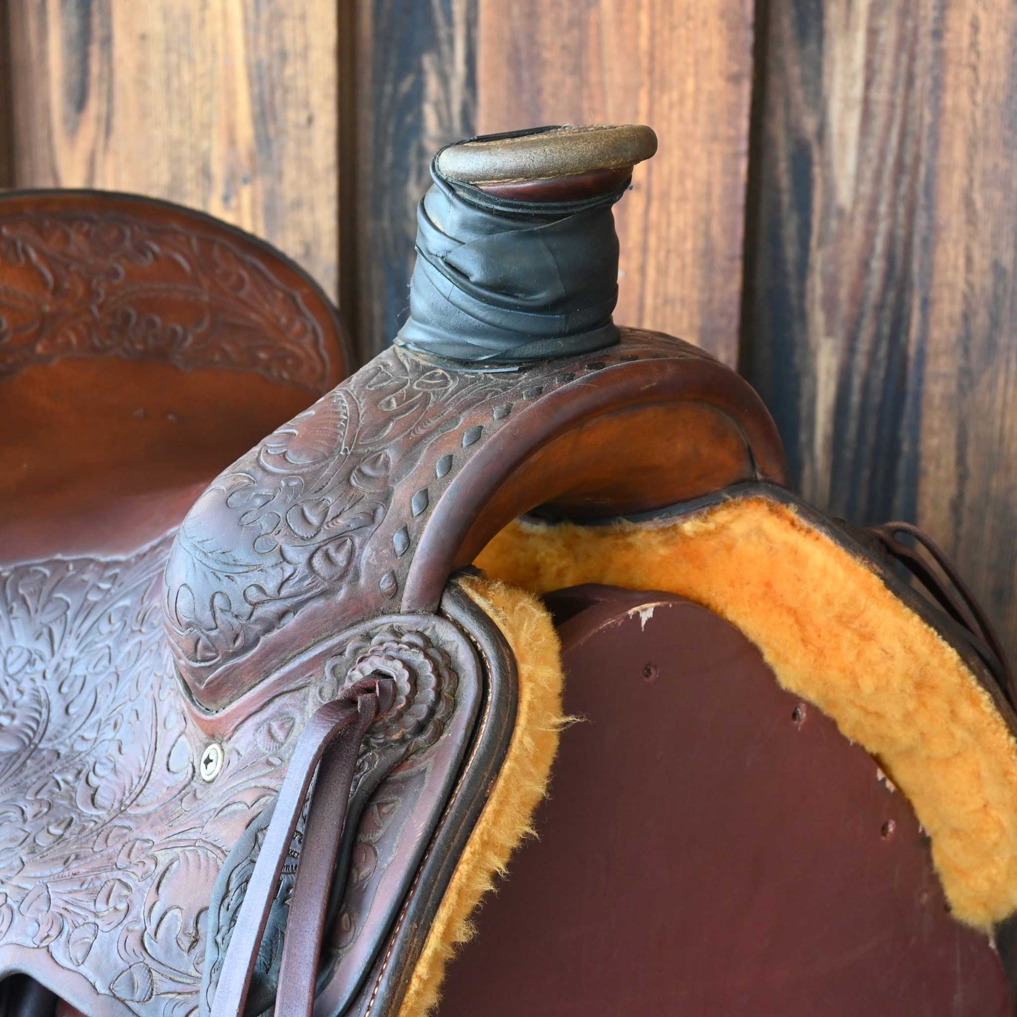 Vintage Eddie Collie Saddle - Image 2