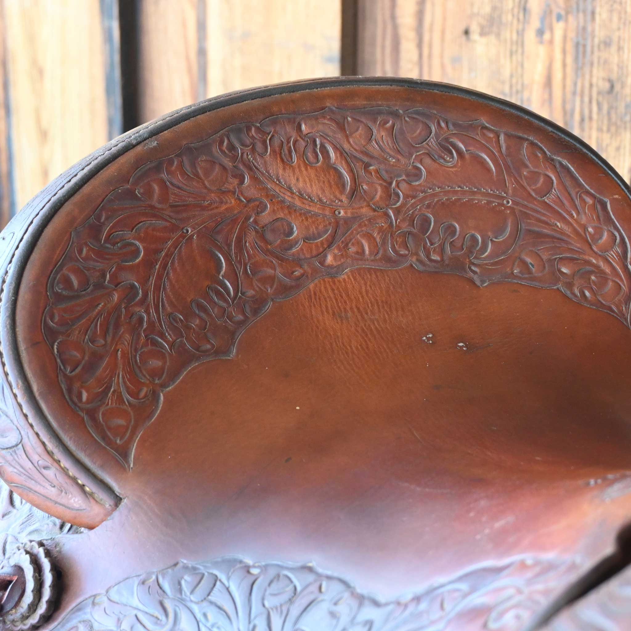 Vintage Eddie Collie Saddle - Image 3