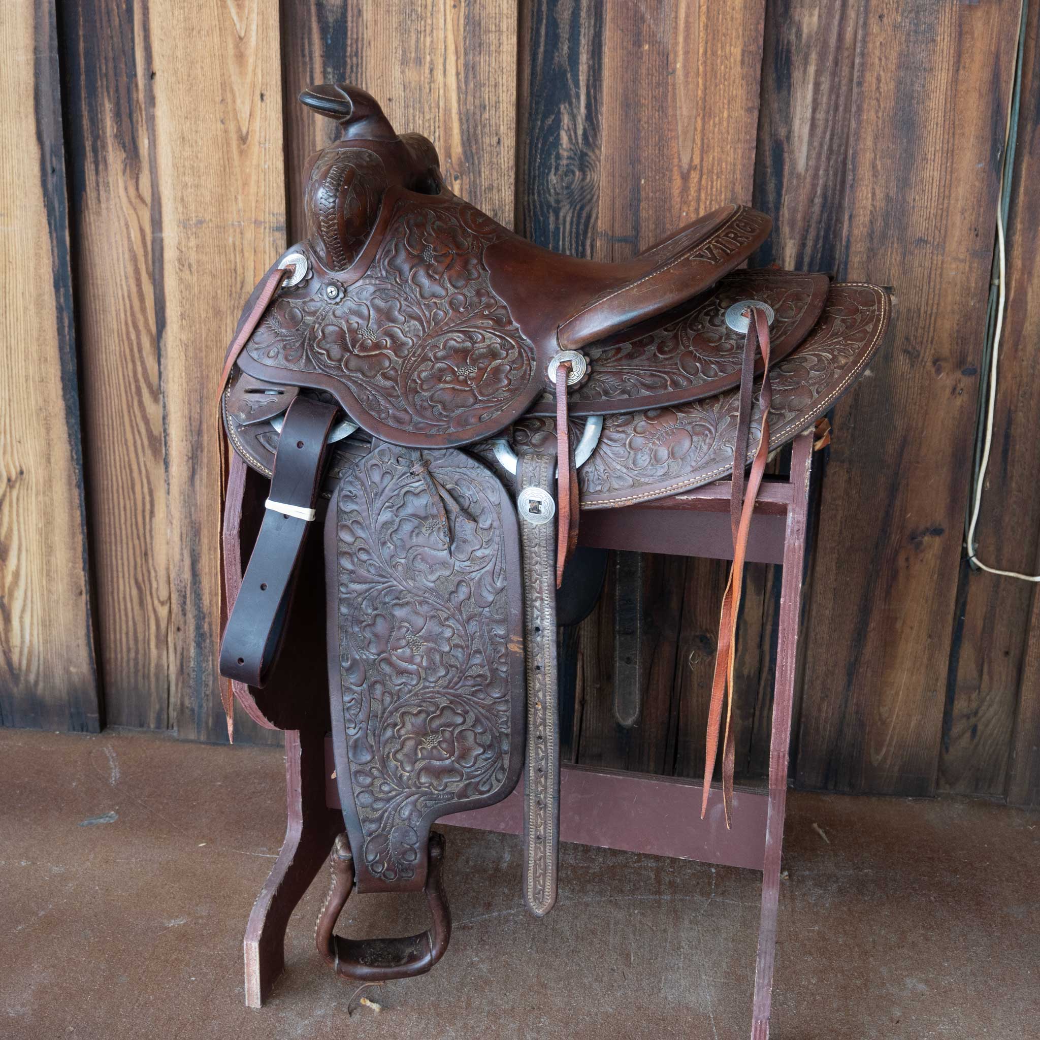 Vintage Eddleman Bros Co Saddle - Image 6
