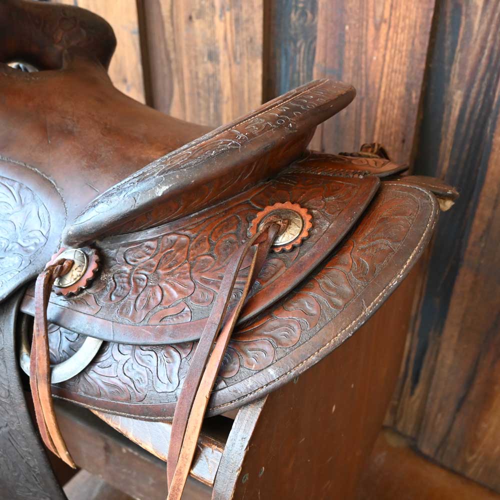 1950's Eddleman Brothers Vintage Saddle - Image 4