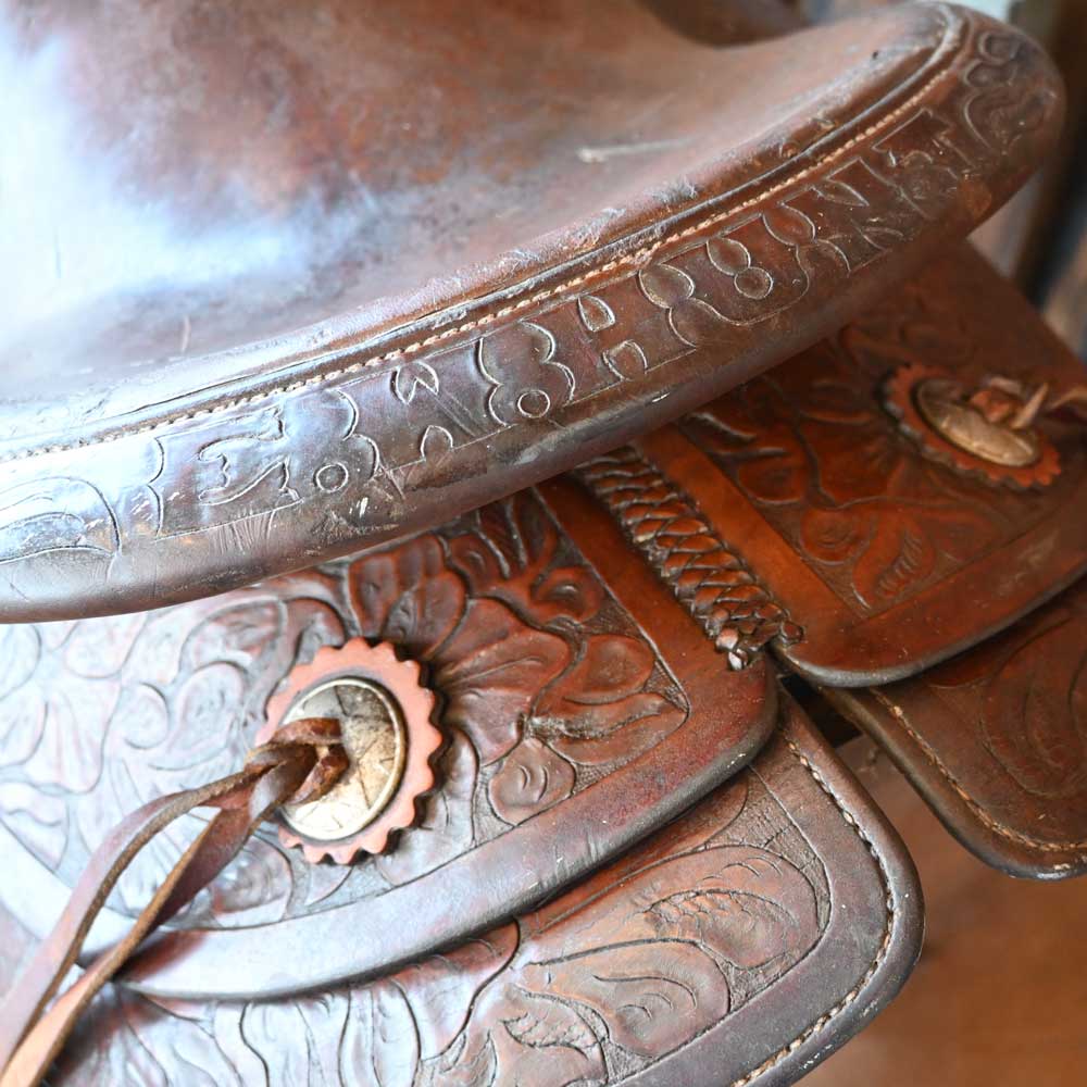 1950's Eddleman Brothers Vintage Saddle - Image 5