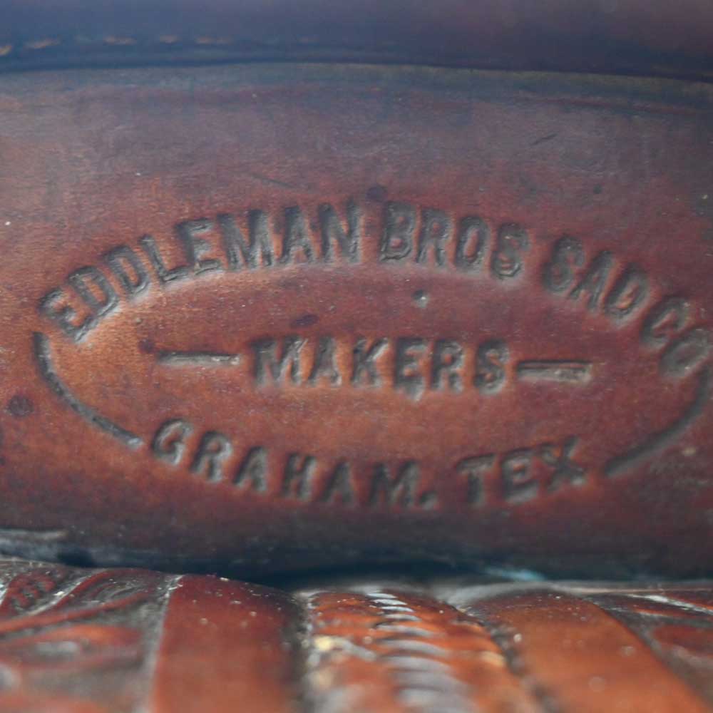 1950's Eddleman Brothers Vintage Saddle - Image 7
