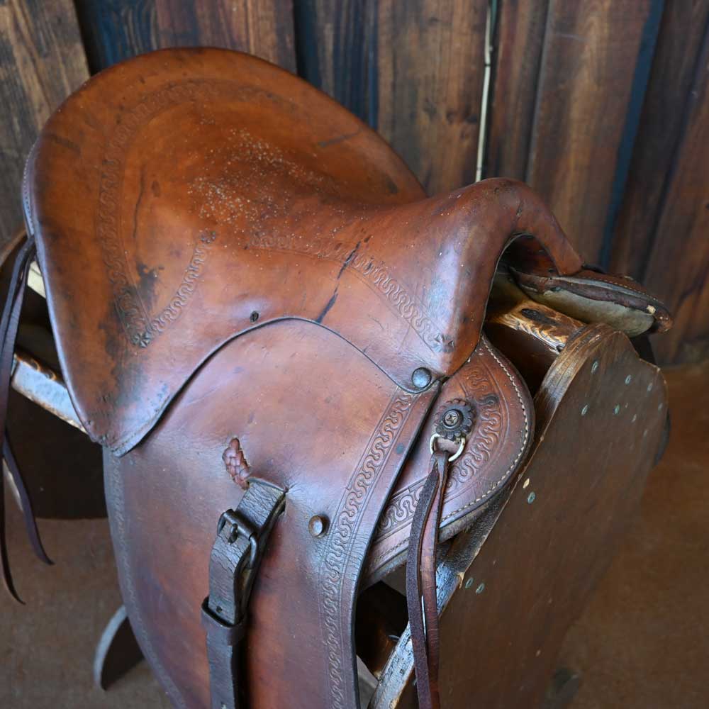 Genuine Buenavista Vintage Saddle - Image 2
