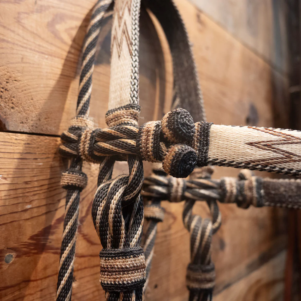 Vintage Horse Hair Bridle Rig w/a Les Vogt Spade Bit - Image 4