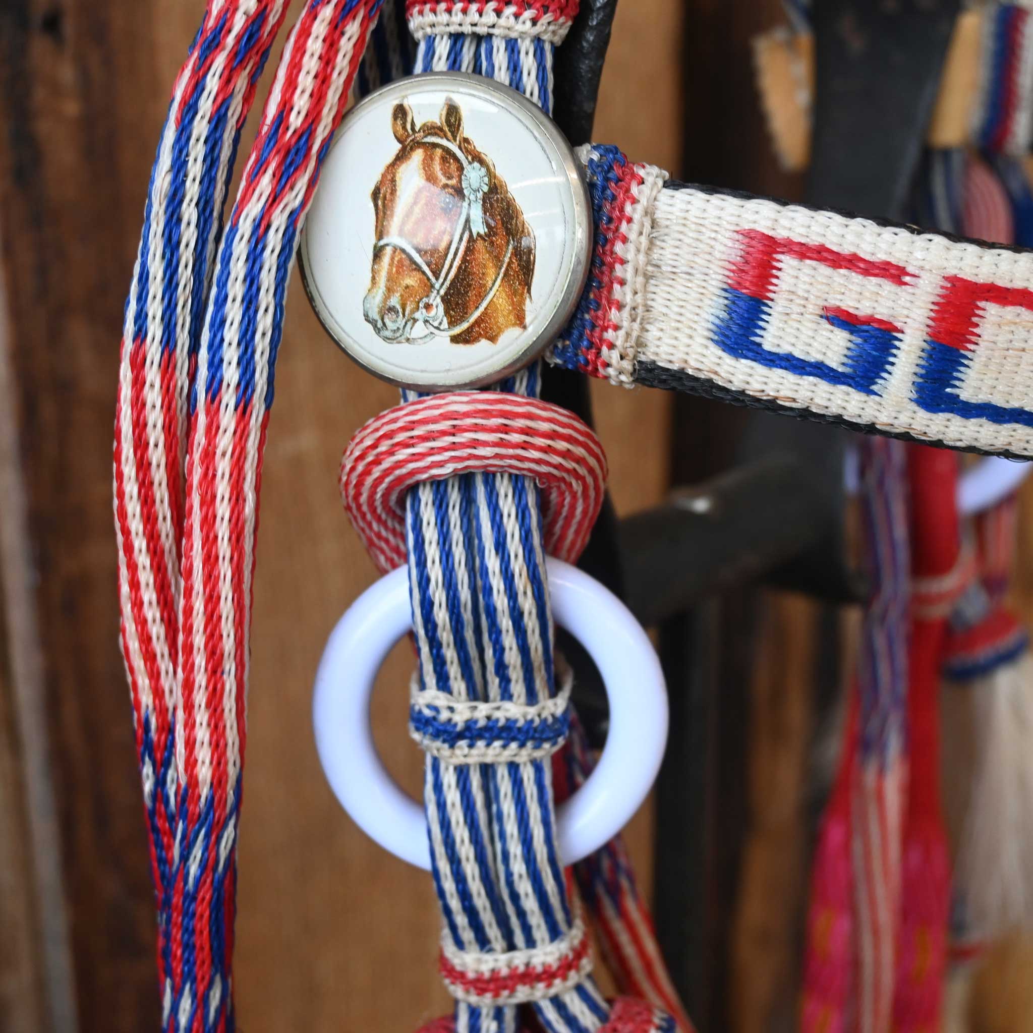 Vintage Horse Hair Prison Made in Deer Lodge MT. Bridle Rig - Image 2