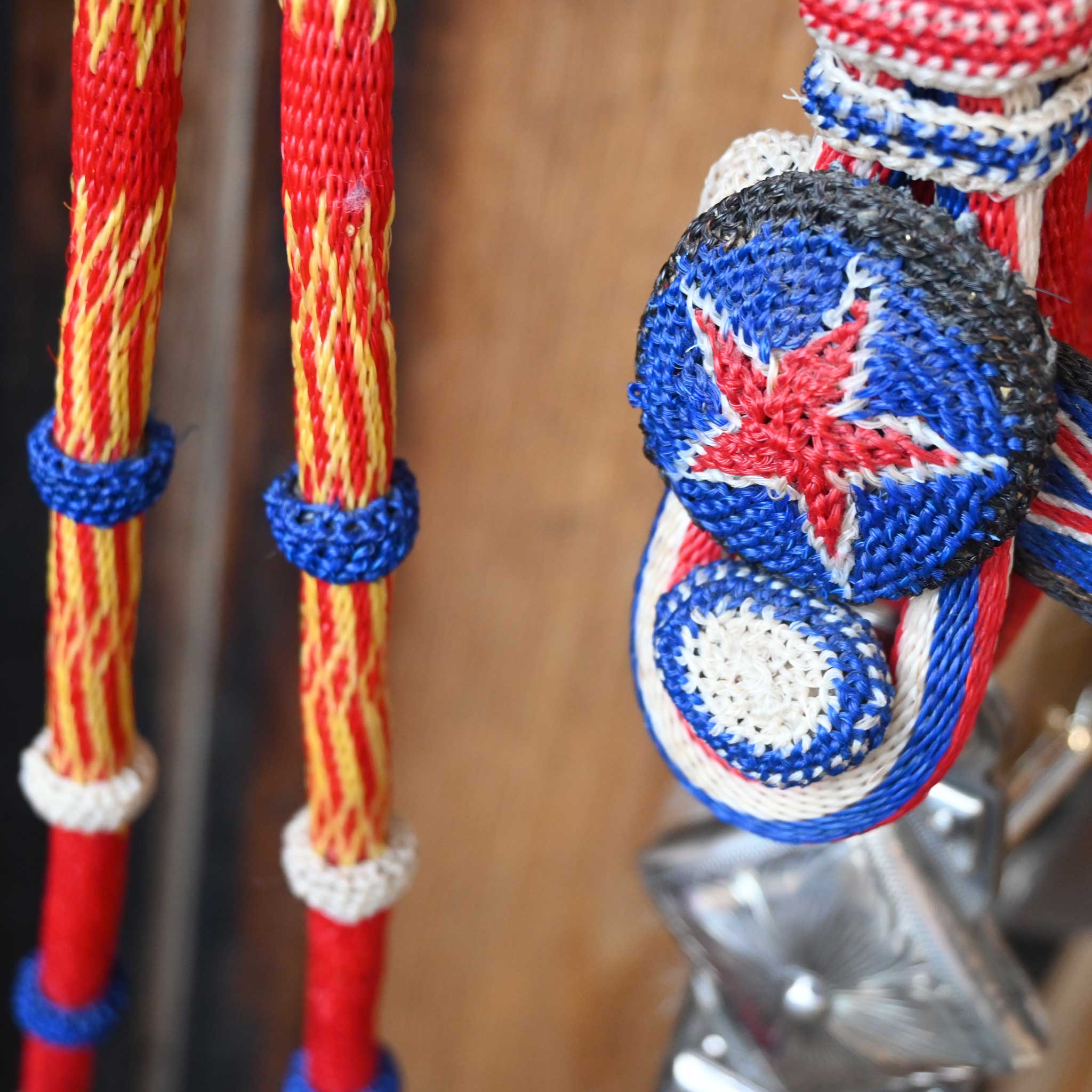 Vintage Horse Hair Prison Made in Deer Lodge MT. Bridle Rig - Image 3