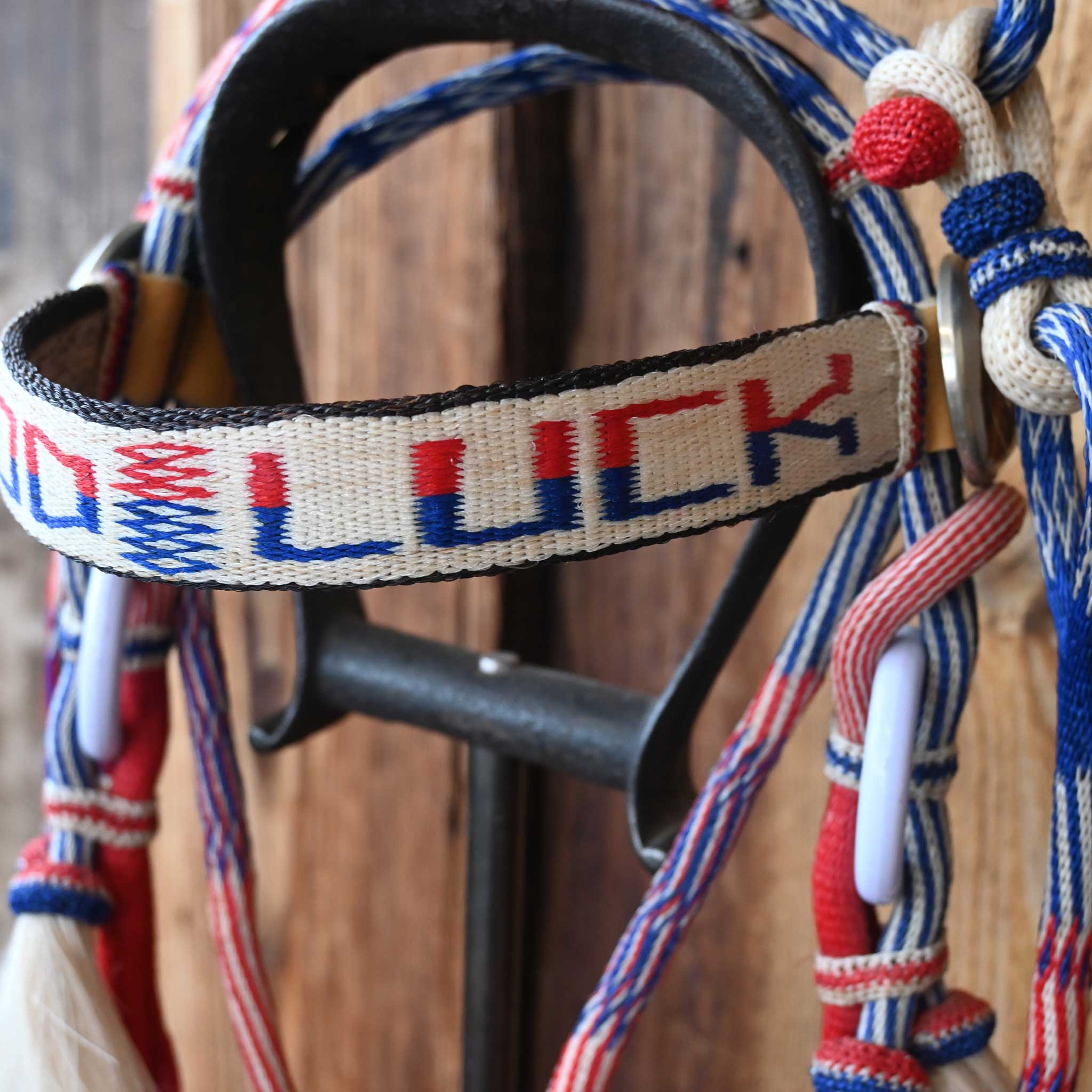 Vintage Horse Hair Prison Made in Deer Lodge MT. Bridle Rig - Image 4