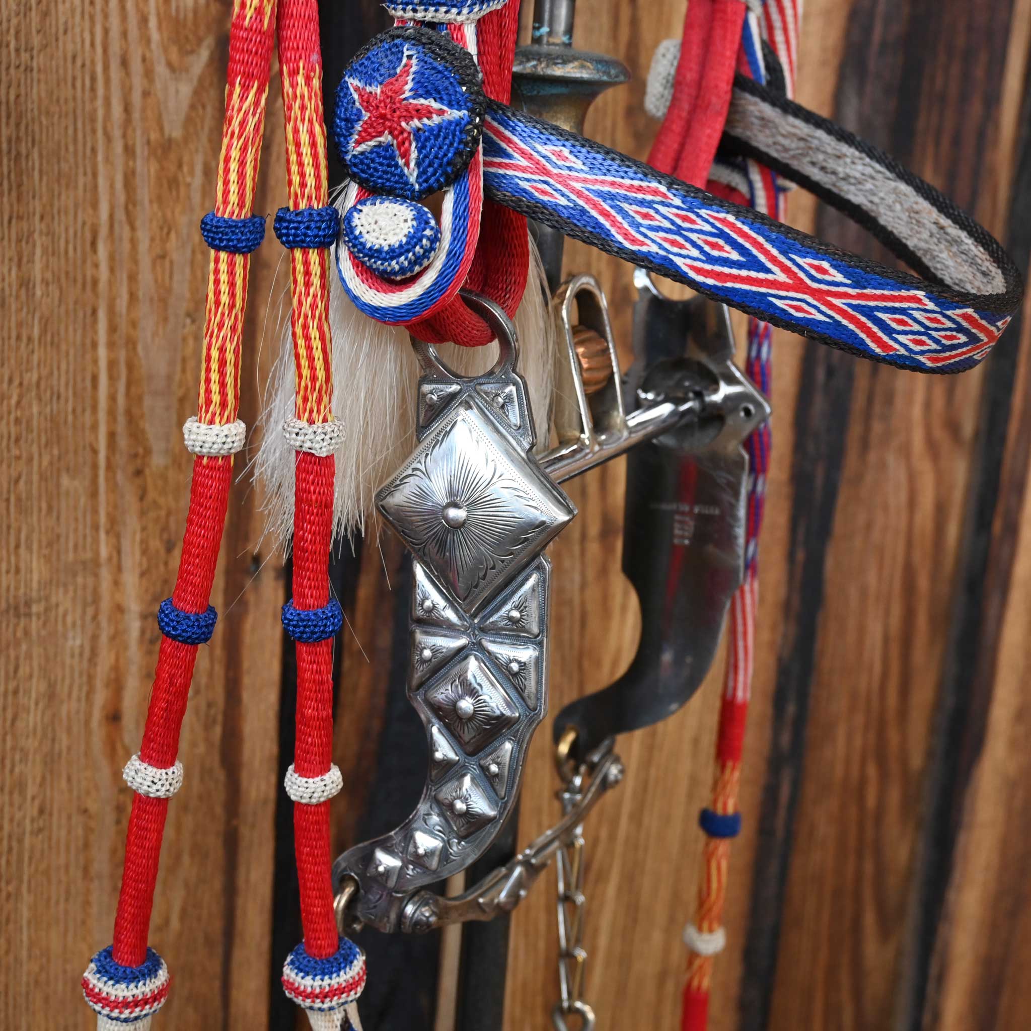 Vintage Horse Hair Prison Made in Deer Lodge MT. Bridle Rig - Image 7