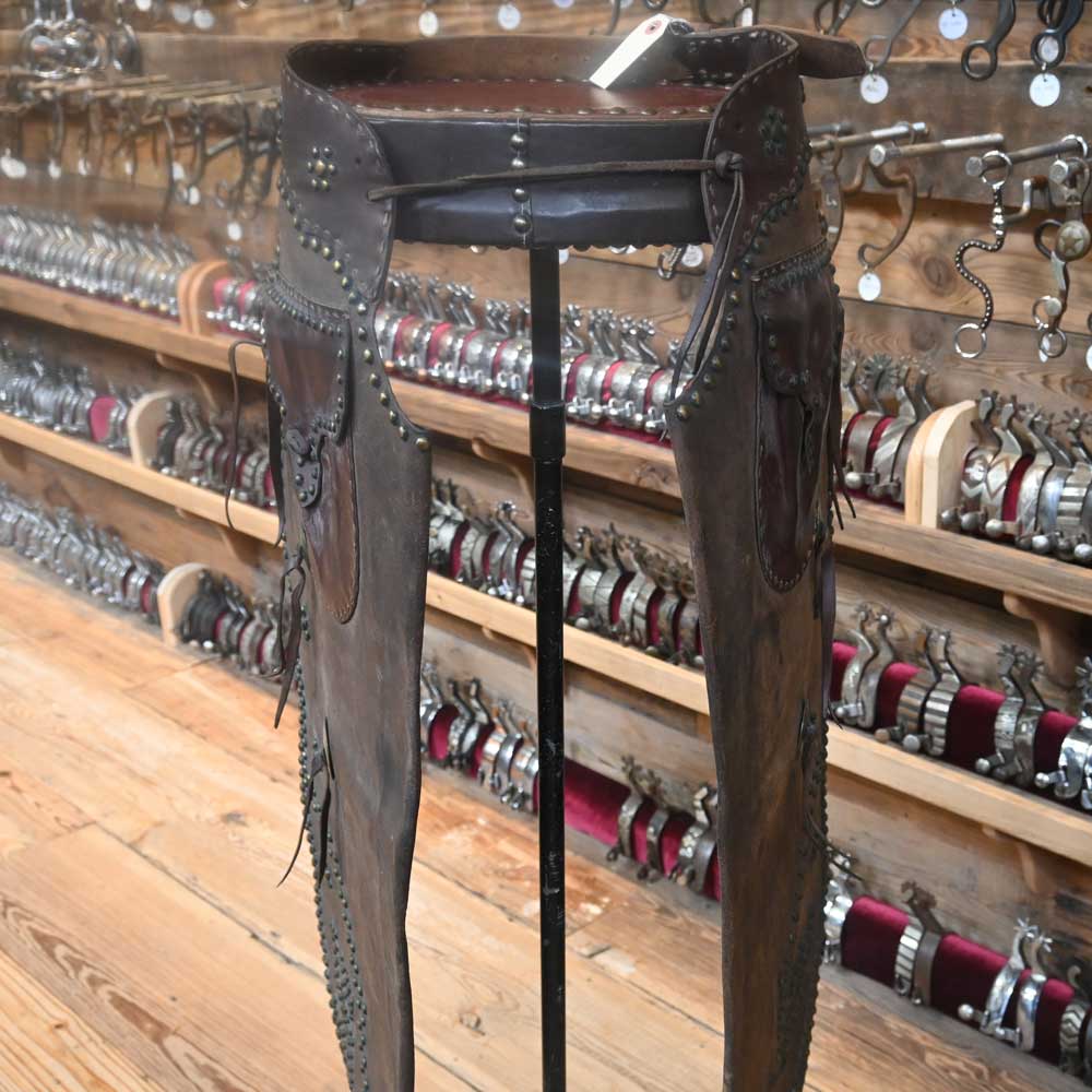 N. Porter Vintage Leather Cowboy Chaps - Image 3